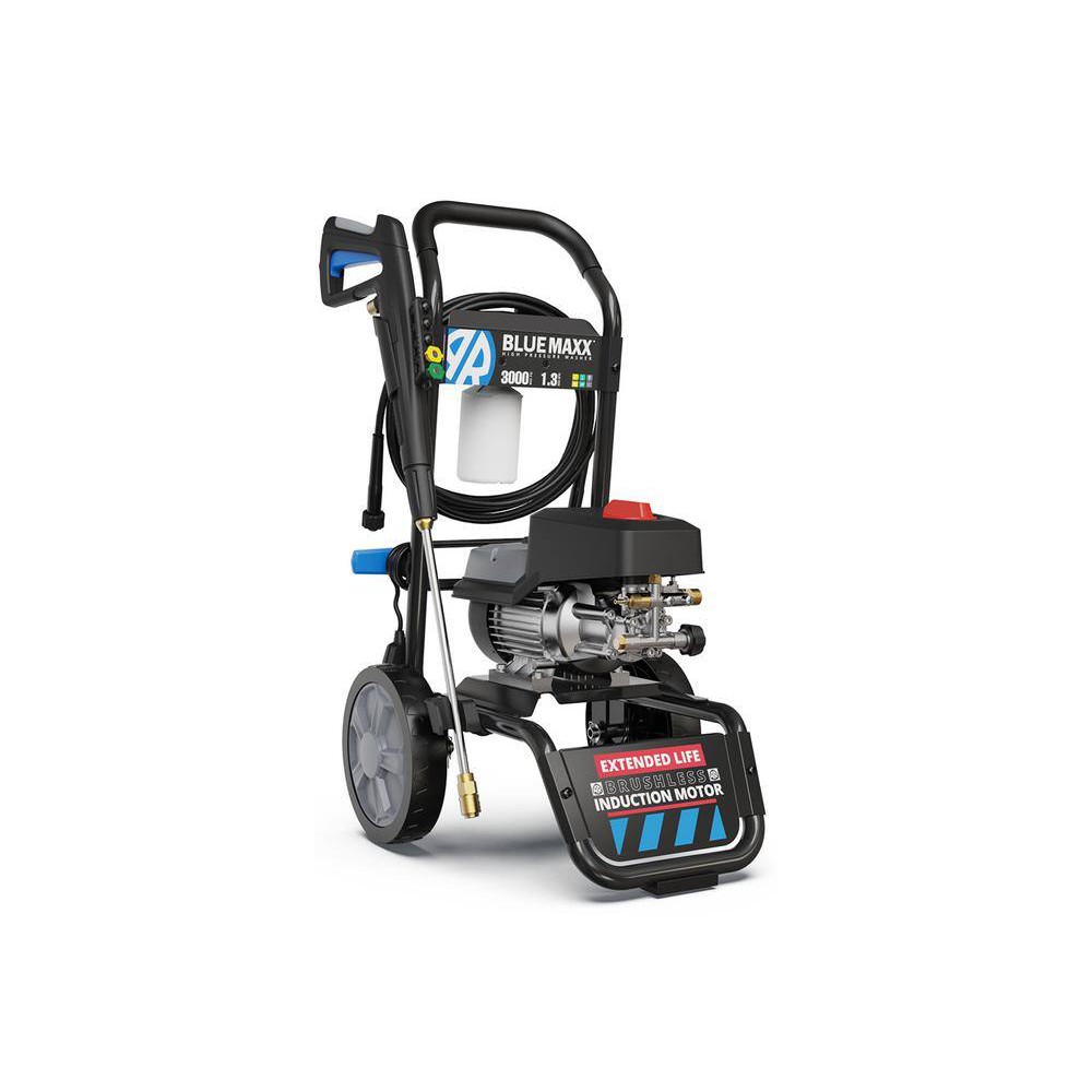 Unbranded Maxx3000 AR Blue Clean Maxx3000. 3000 PSI. 1.3 GPM. Electric Induction Motor Pressure Washer