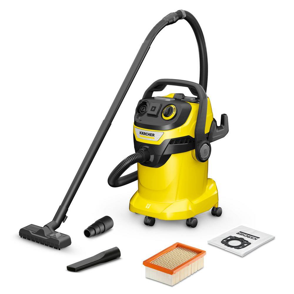 Karcher 1.628-311.0 WD 5/P Multi-Purpose 6.6 Gal. Wet/Dry Shop Vacuum Cleaner with Attachments and Blower Feature - 2022 Edition