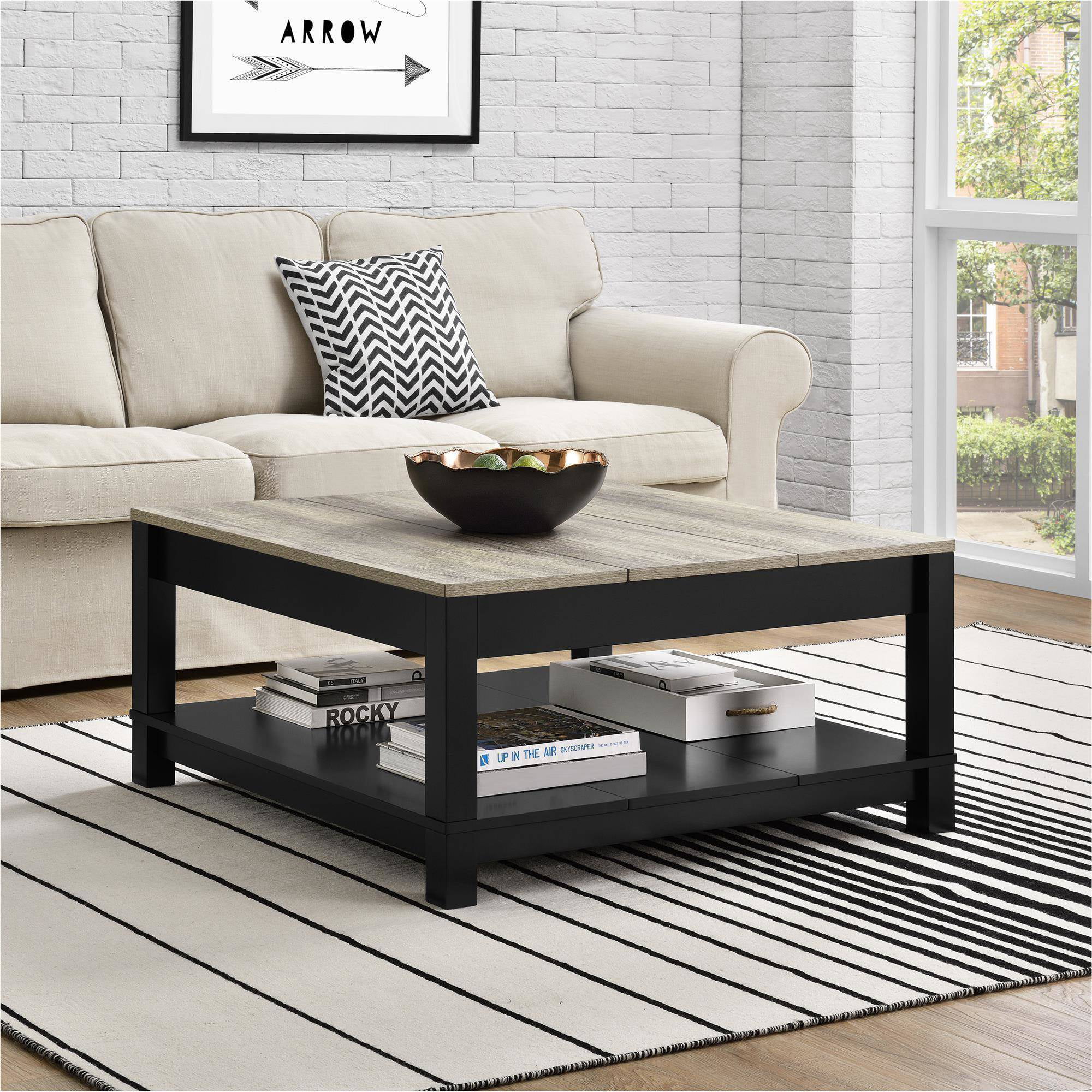 Better Homes & Gardens Langley Bay Coffee Table. Black