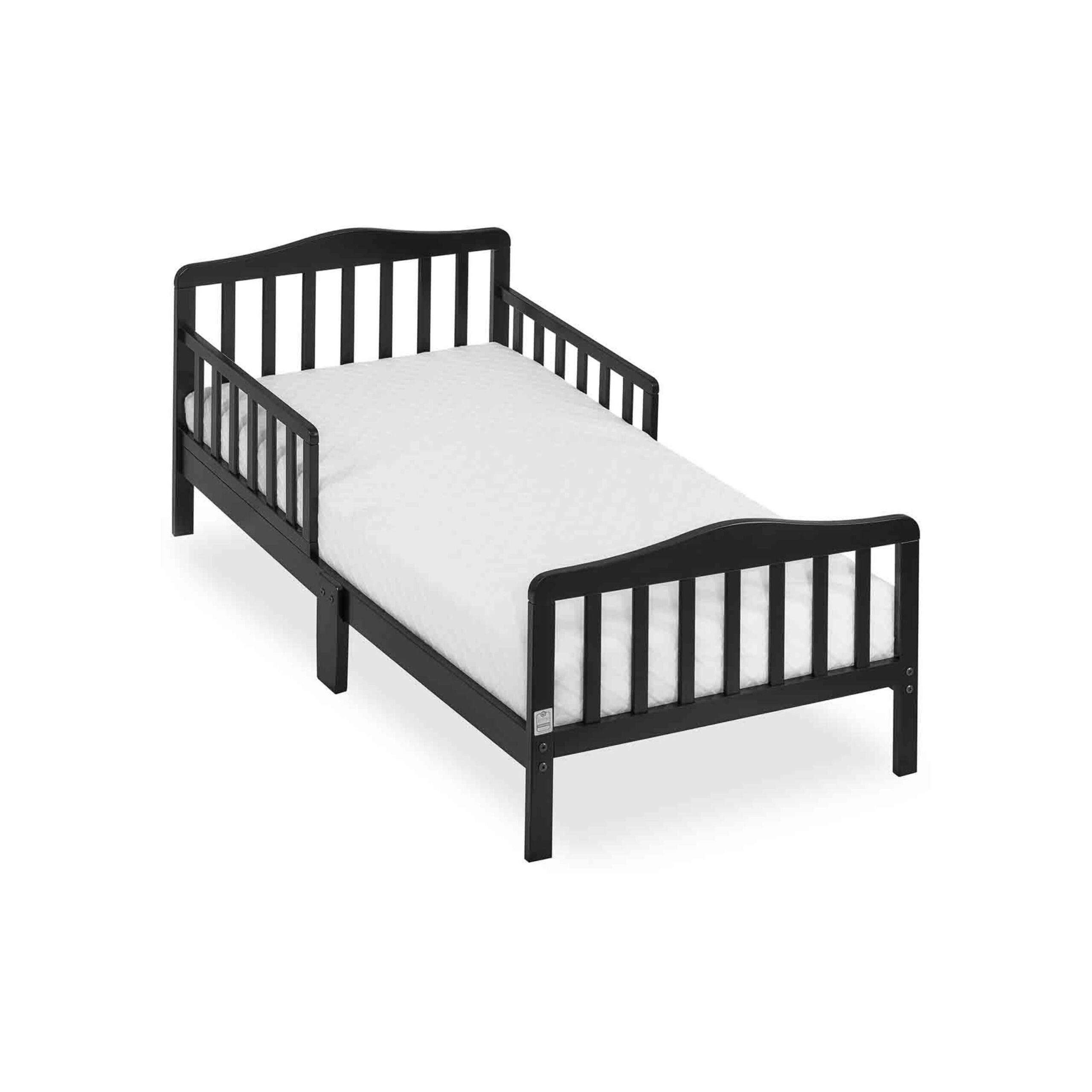 Dream On Me Classic Design Toddler Bed. Black