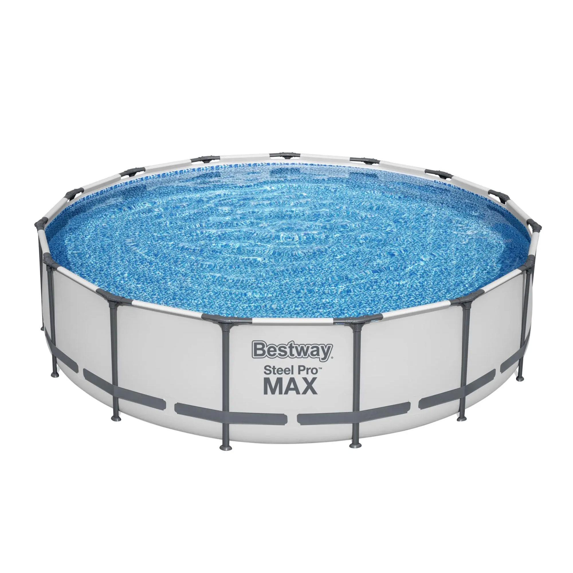 Bestway Steel Pro MAX 15′ x 42″ Round Above Ground Swimming Pool Set