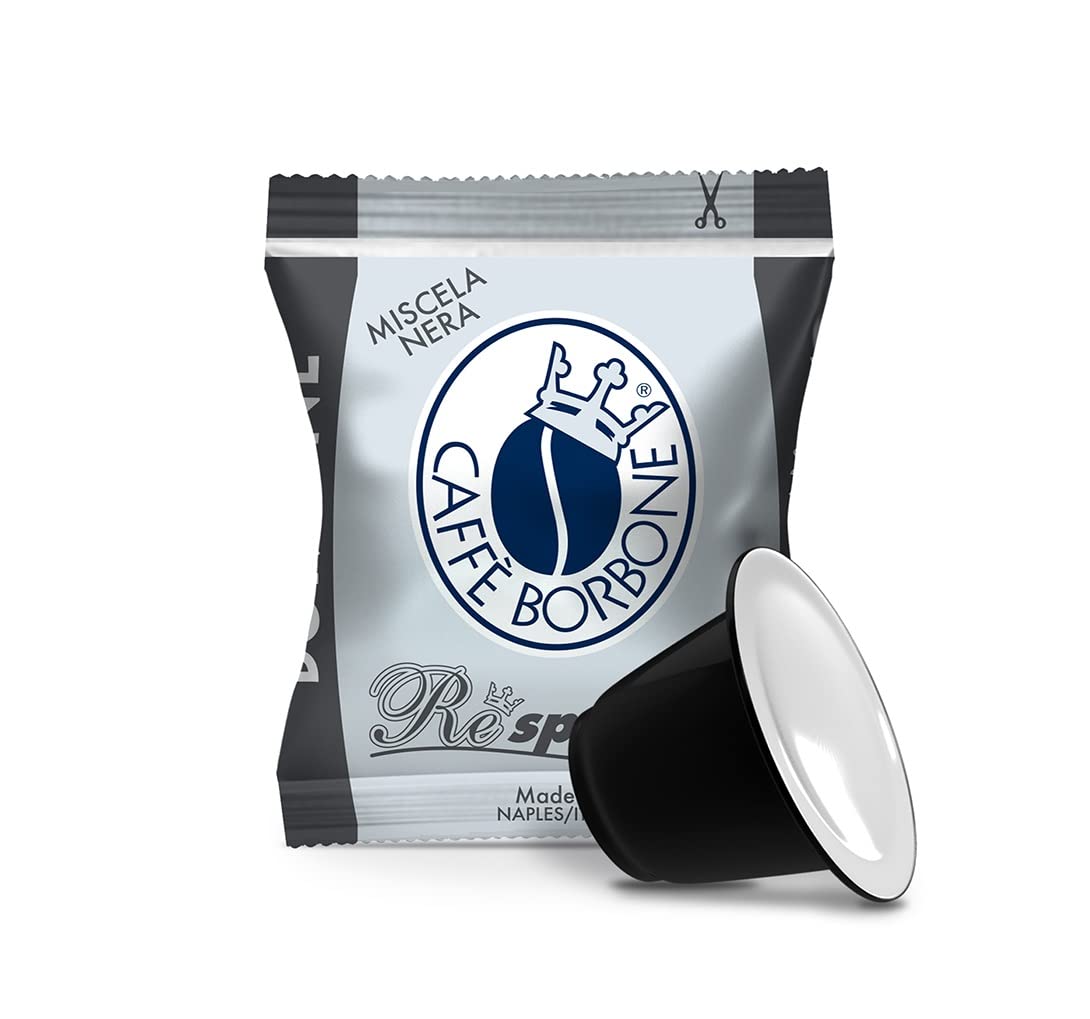 Caffè Borbone Respresso Espresso Capsules. 100 Capsules - Miscela Nera