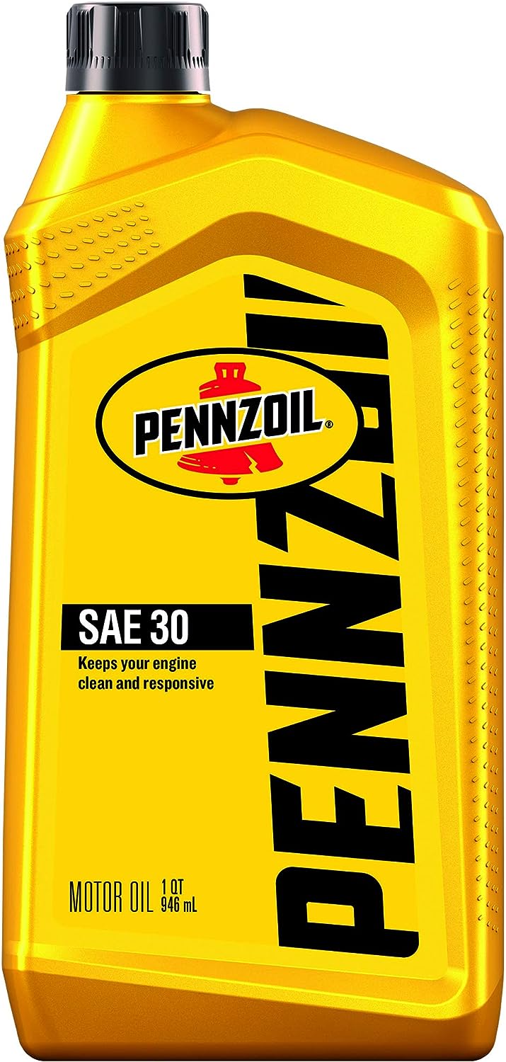 Pennzoil Conventional SAE 30 Motor Oil (1-Quart. Case of 6)