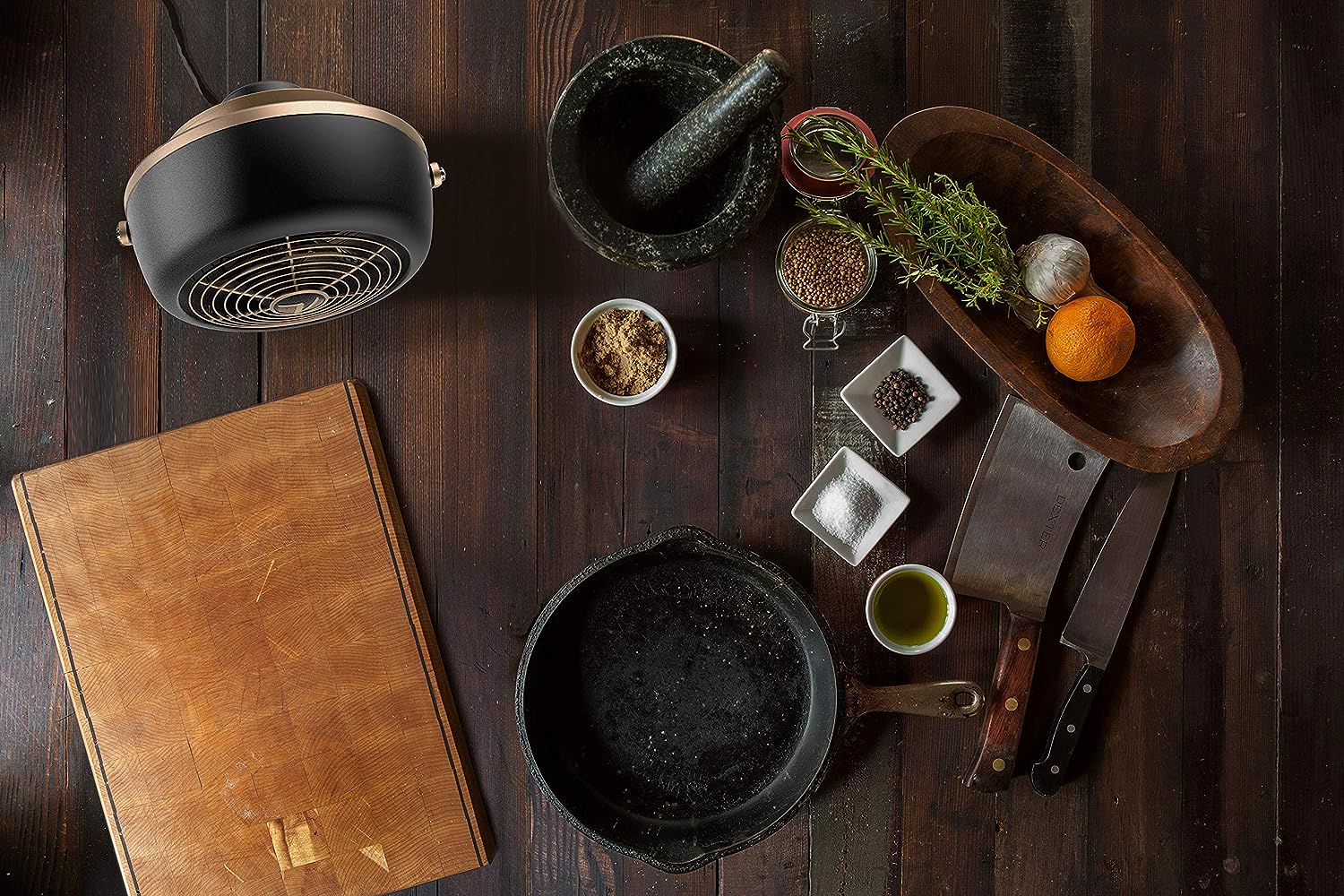 Vornado VFAN Petite Alchemy Vintage Fan. Gunmetal (CR1-0279-102)