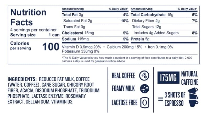 La Colombe Triple Draft Latte - 3 Shots Of Cold-Pressed Espresso and Frothed Milk - Made With Real Ingredients - Grab And Go Coffee. 9 Fl Oz (Pack of 12)