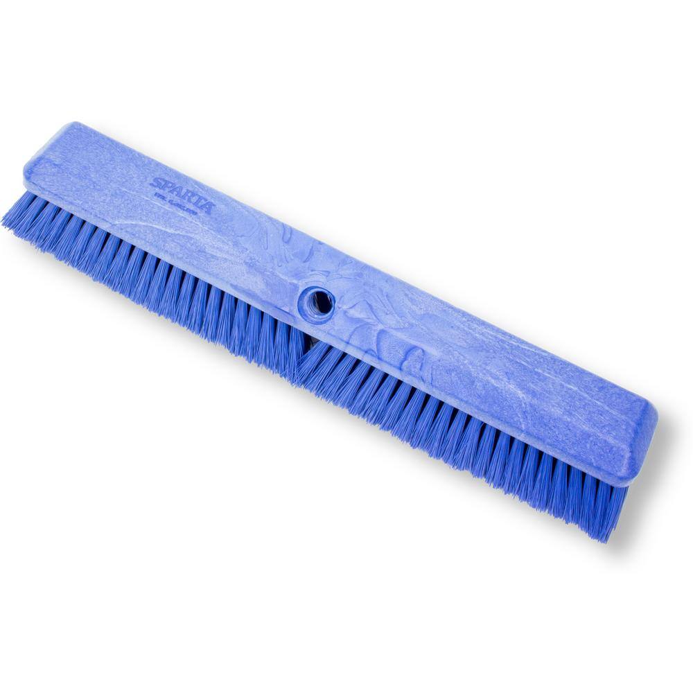 CFS Brands 41890EC14 Sparta 18 in. Blue Polypropylene Push Broom Head (12-Pack)