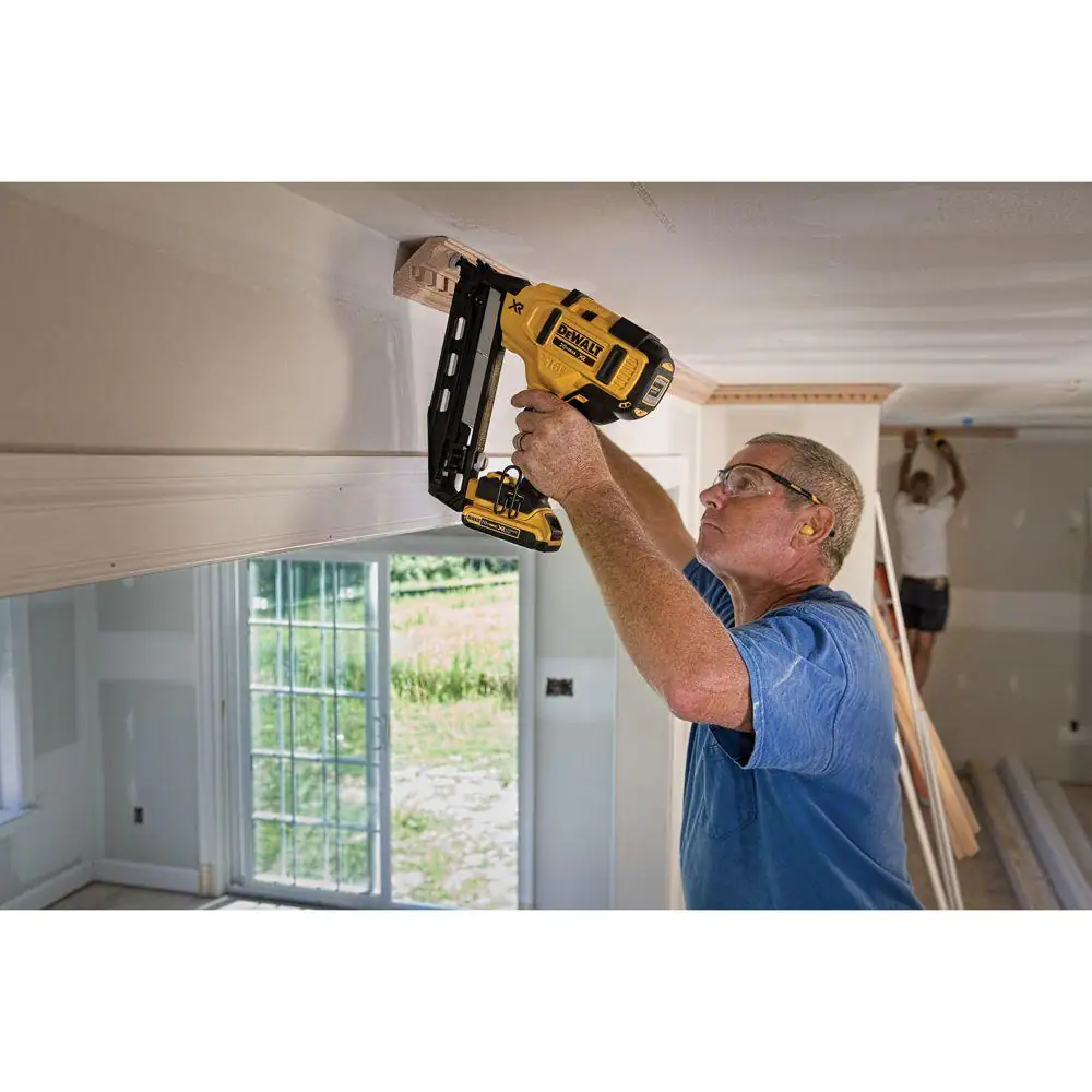 DEWALT DCN660B 20-Volt MAX XR Lithium-Ion Cordless 16-Gauge Angled Finish Nailer (Tool-Only)