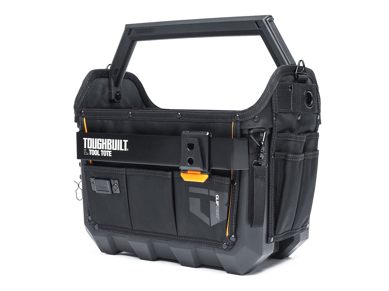 TOUGHBUILT Large Black Polyester 16-in Tool Tote