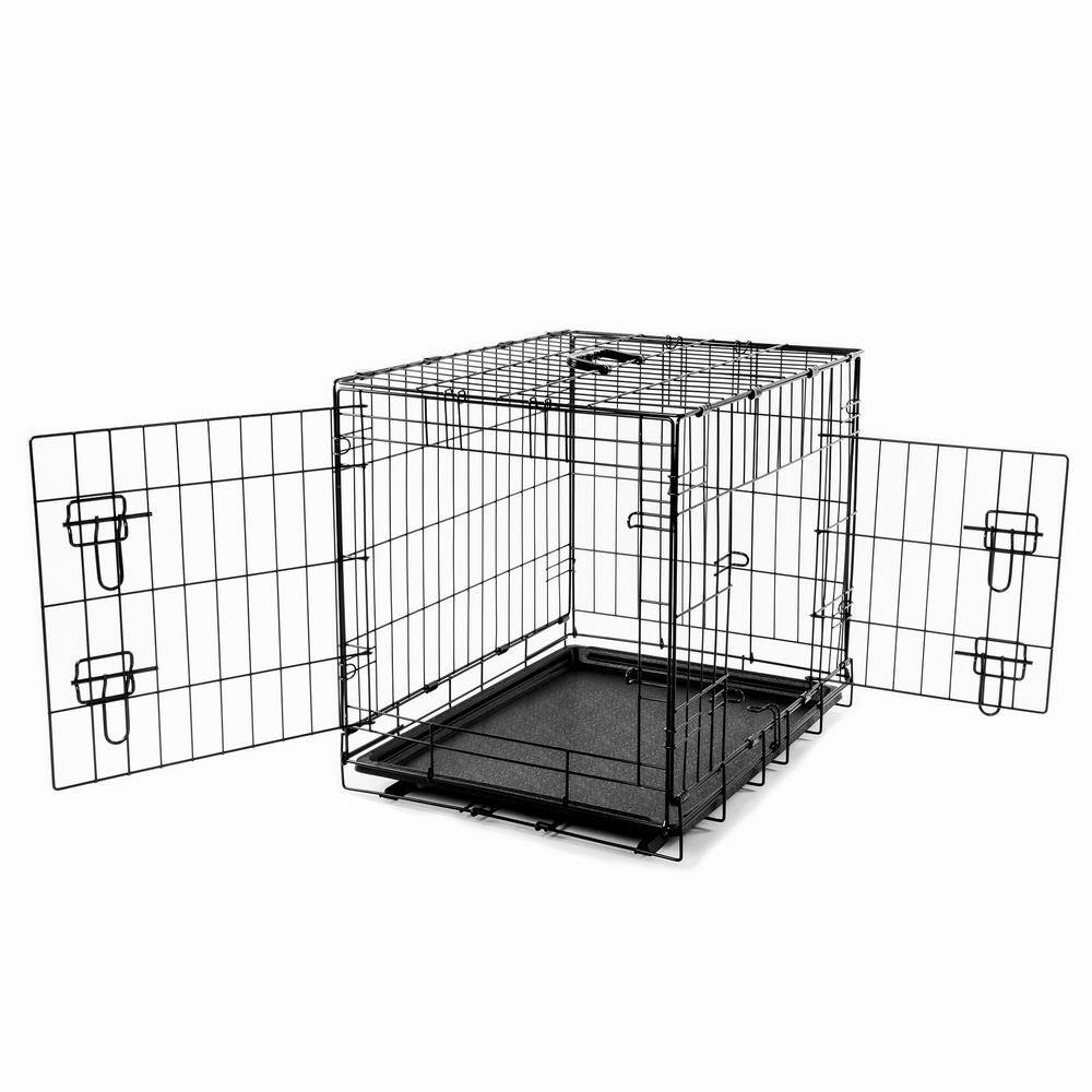 308594B Large Black Collapsable Pet Crate