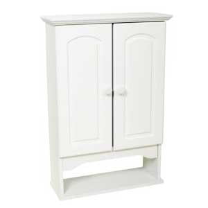 Zenna Home Hartford Wall Cabinet. White