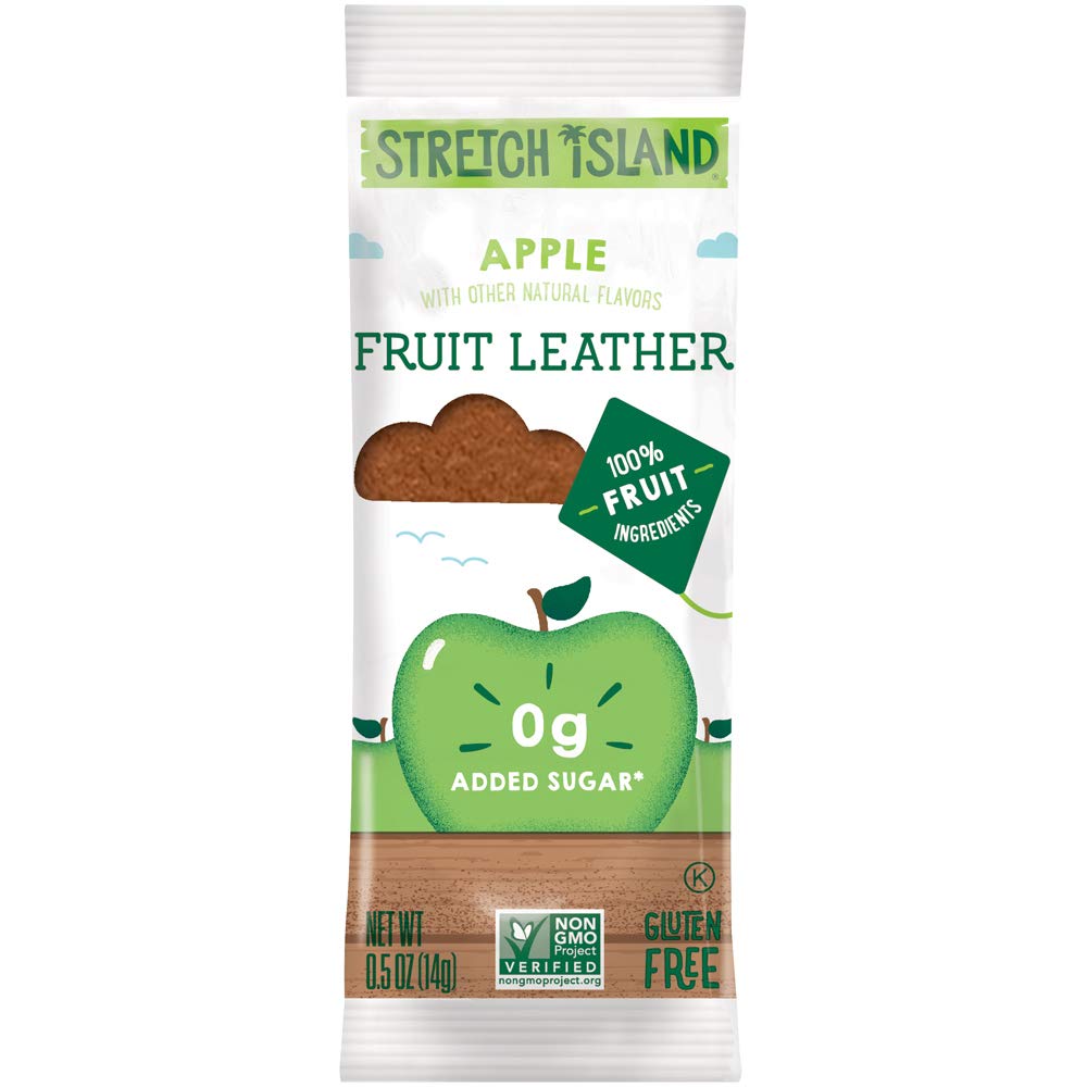 Stretch Island Original Fruit Leather. Apple. 0.5 Ounce Leathers. 30 Count