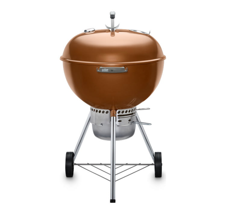 Weber 22″ Original Kettle Premium Charcoal Grill in Copper