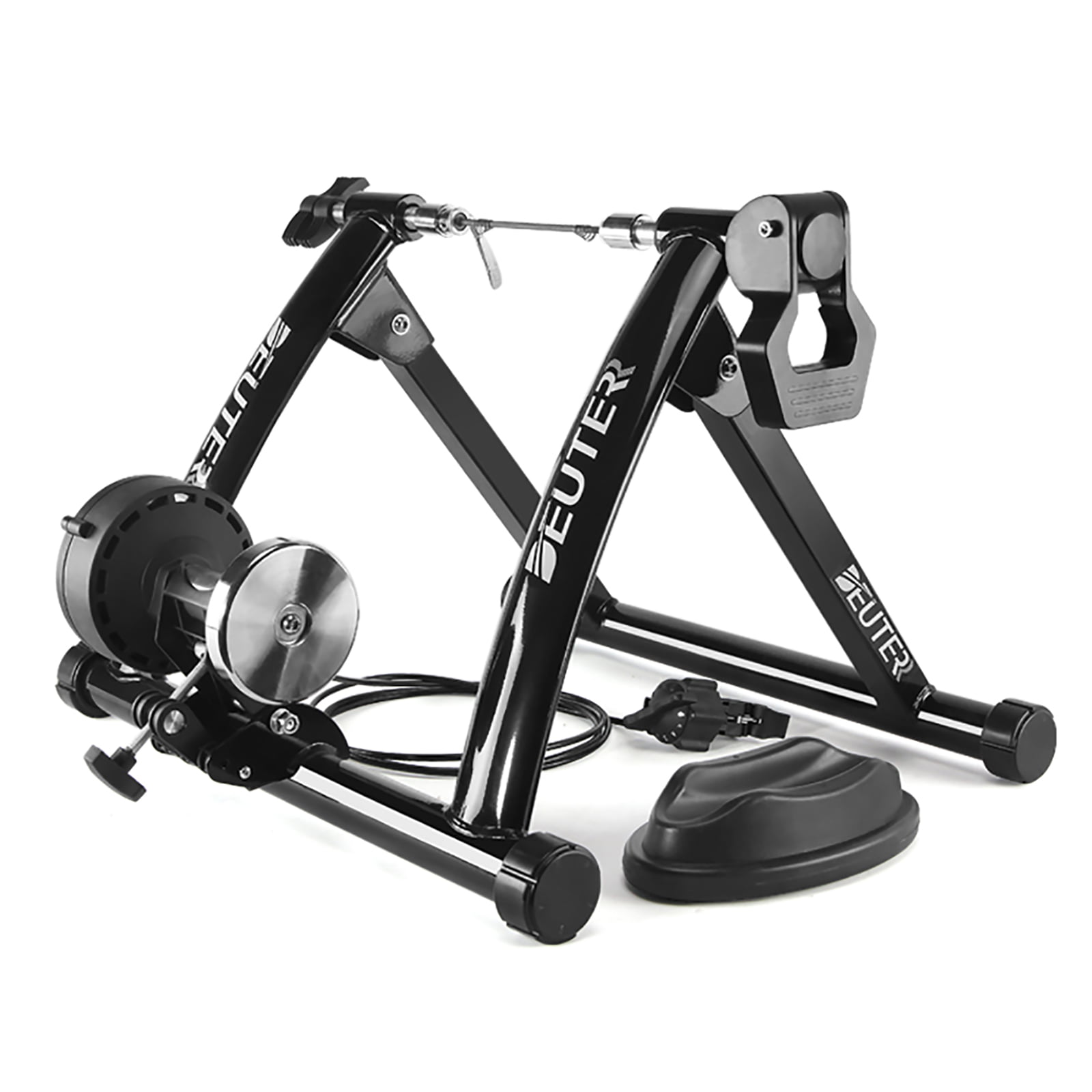 CXWXC Indoor Bike Trainer Portable Foldable Magnetic Bicycle Stationary Stand