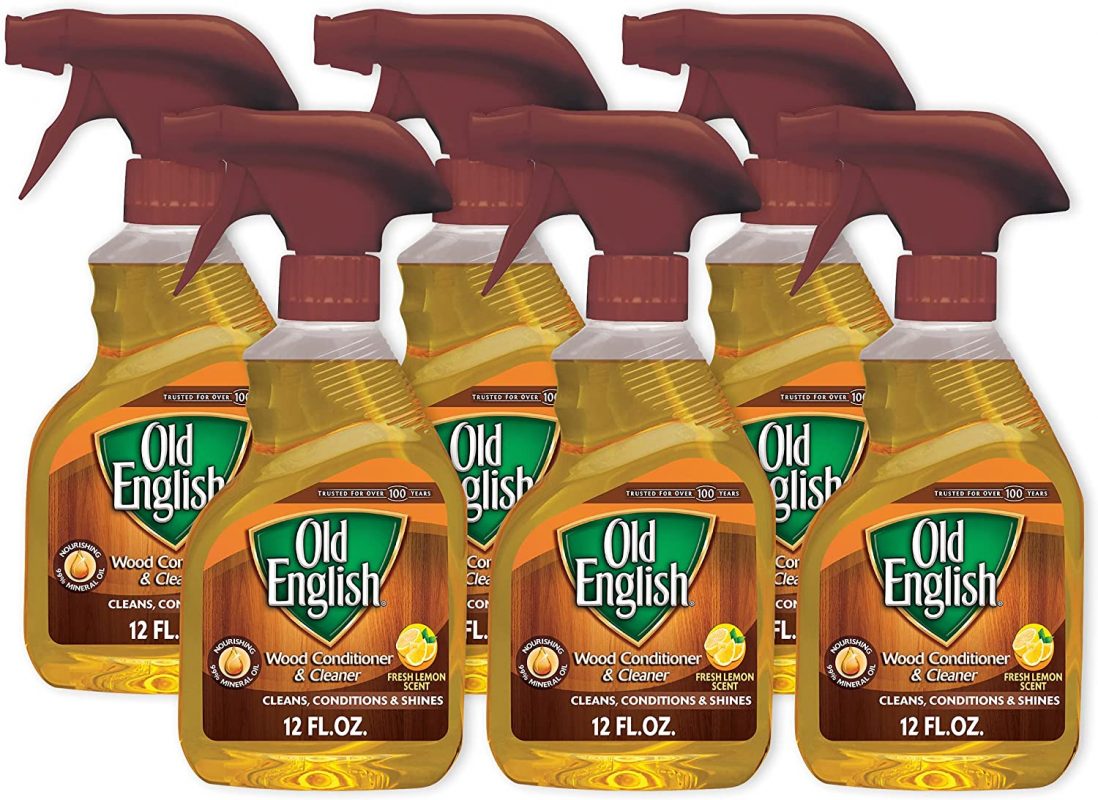 Old English Lemon Oil Furniture Polish. 12 Fl Oz Bottle (Pack Of 6)
