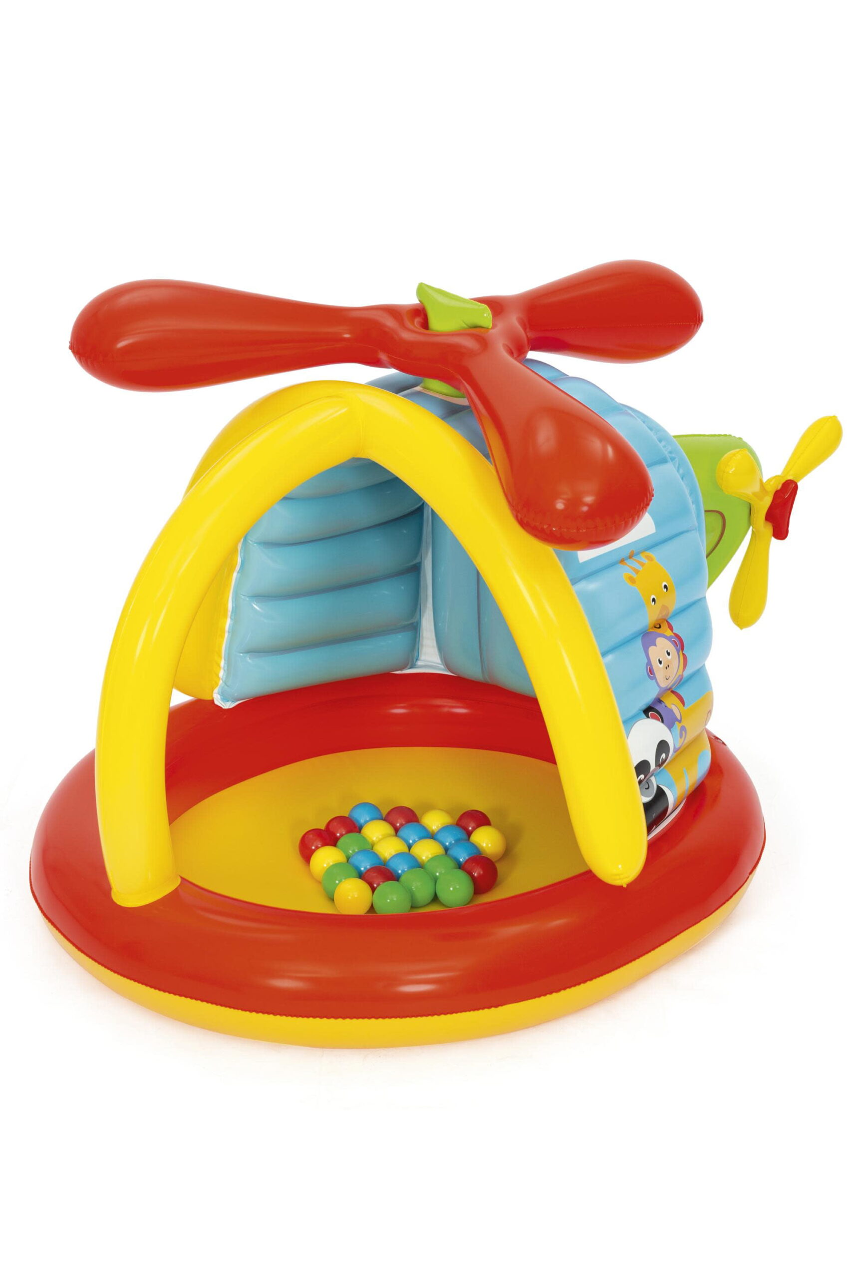 Fisher-Price Kids Helicopter Ball Pit with 25 Play Balls