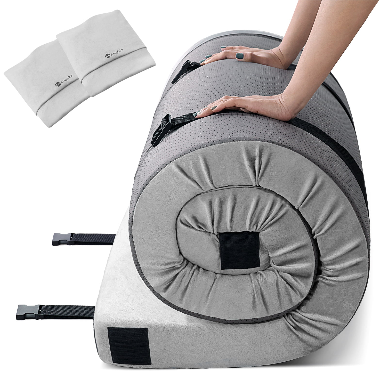 KingChii CertiPUR-US 3″ Thick Memory Foam Camping Mattress. Sleeping Bed for Kids Adults