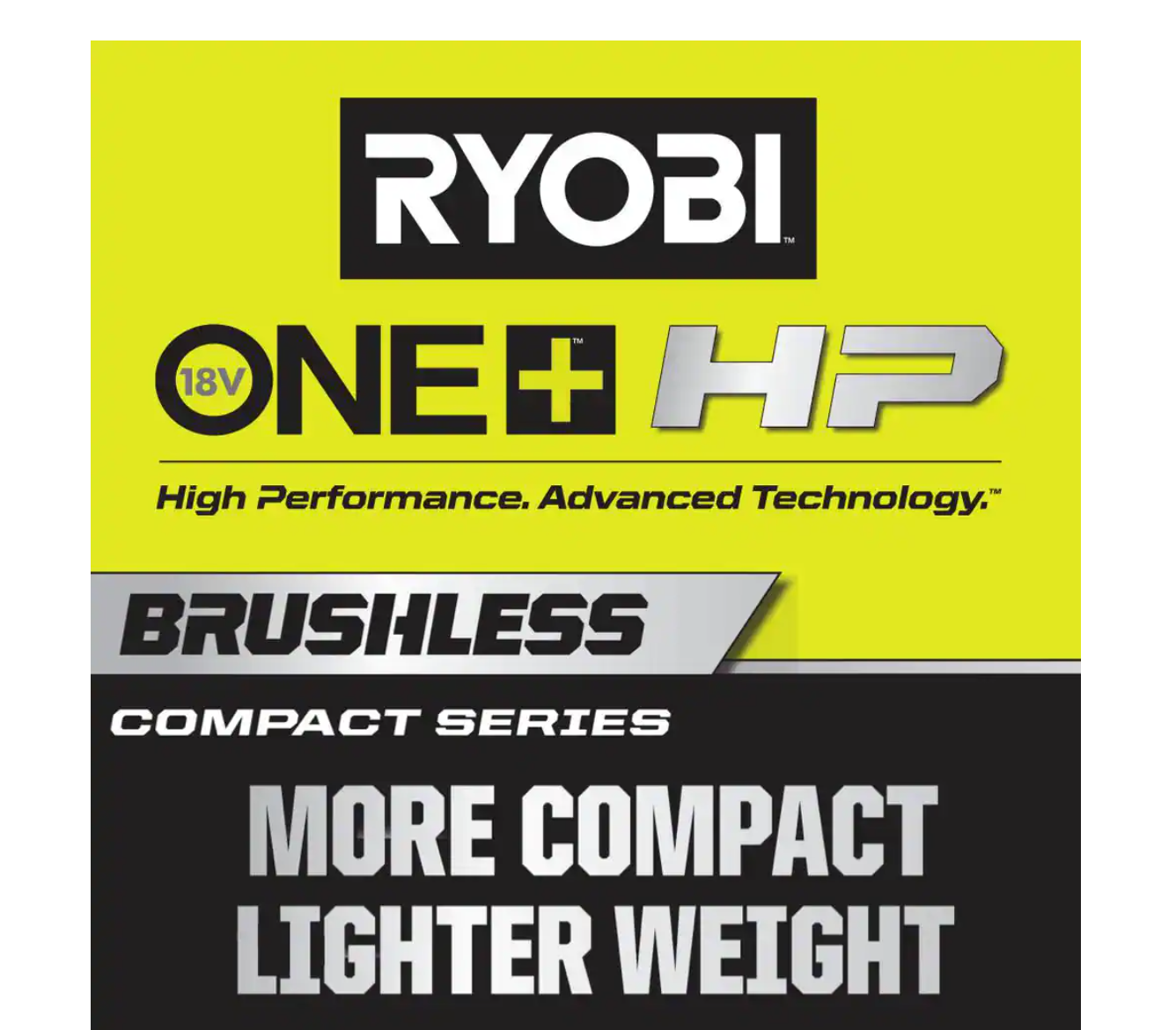 RYOBI PSBRS01B ONE+ HP 18V Brushless Cordless Compact One-Handed Reciprocating Saw (Tool Only)