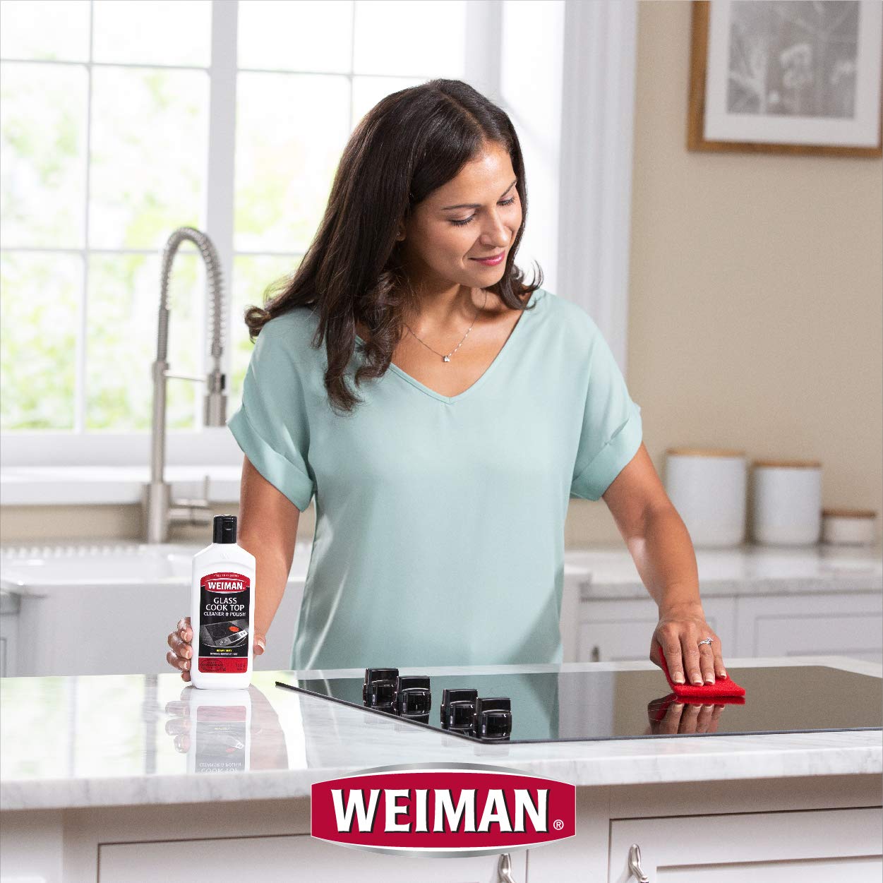 Weiman Cooktop Cleaner for Daily Use (2 Pack) - 22 Ounce