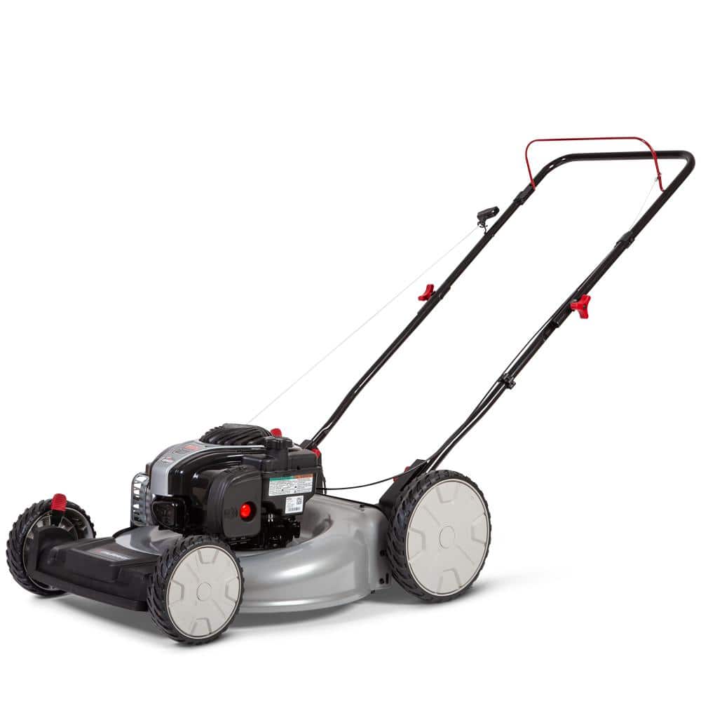 Murray MNA152702 21 in. 140 cc Briggs and Stratton Walk Behind Gas Push Lawn Mower with Height Adjustment and Prime ‘N Pull Start