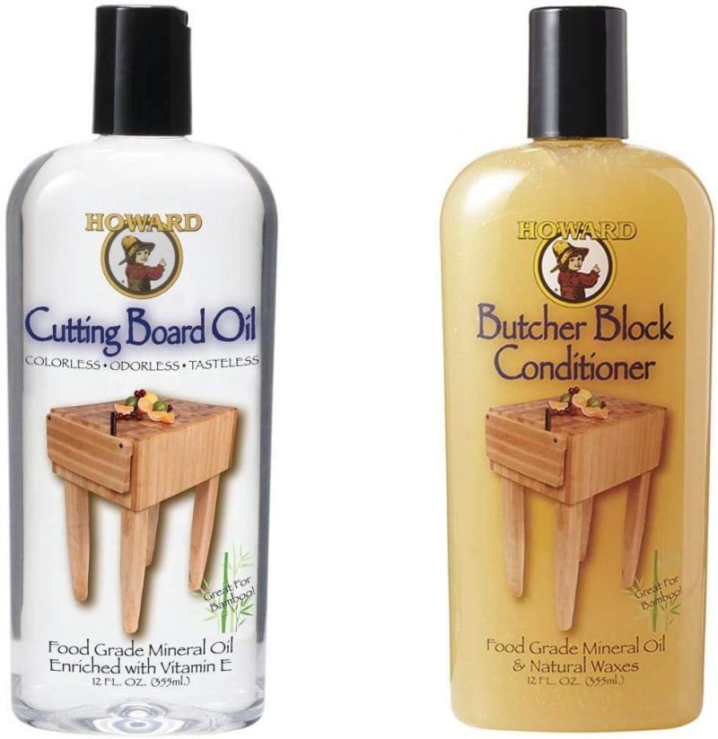 HOWARD Butcher Block Conditioner and Cutting Board Oil. 12 Fl Oz (Pack of 1)
