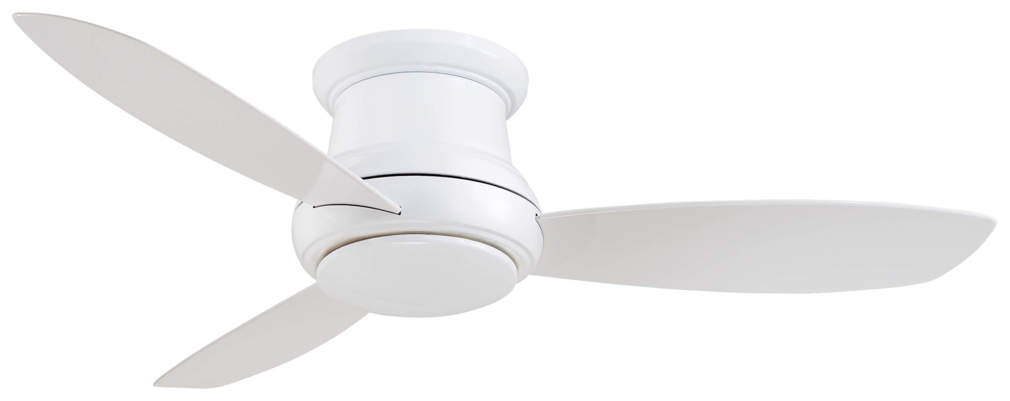 Minkaaire Concept 44 Led Concept 44″ 3 Blade Indoor Led Flush Mount Ceiling Fan. Reverse Airflow