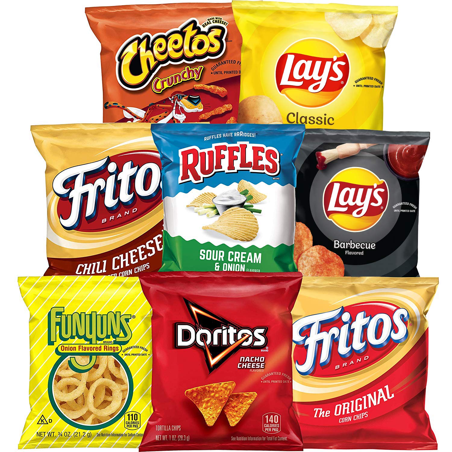 Frito-Lay Variety Pack. Party Mix. 40 Count