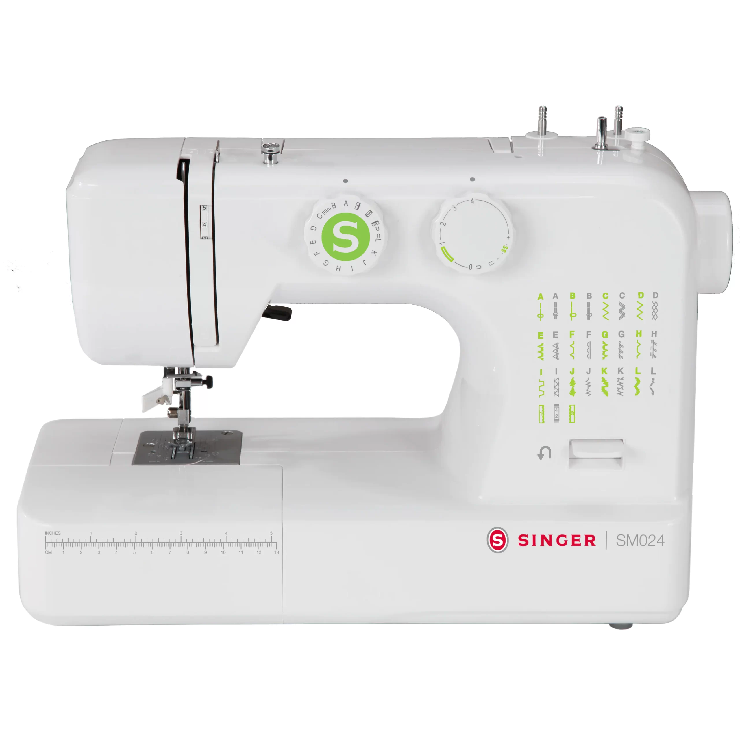 Singer SM024-GN Sewing Machine With Included Accessory Kit. 24 Stitches. Simple & Great For Beginners