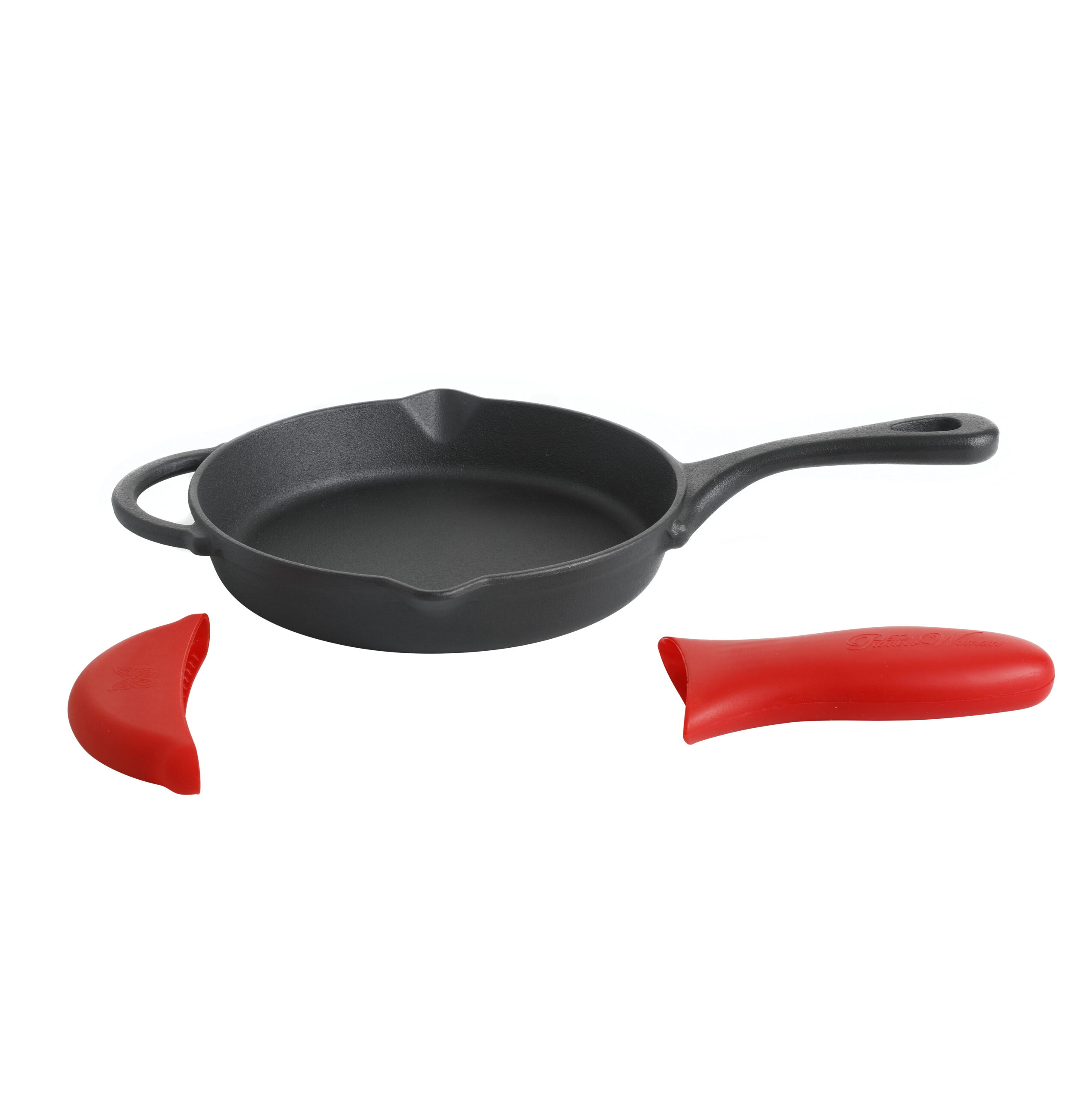 The Pioneer Woman Frontier Speckle 24-Piece Aluminum Non-Stick Cookware Combo Set. Red