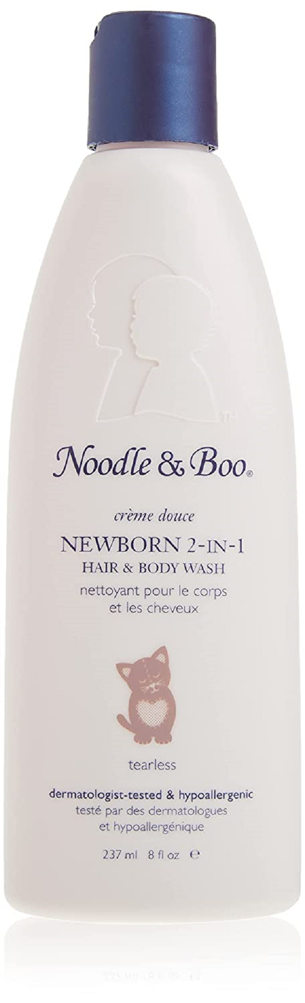 Noodle & Boo Newborn 2-in-1 Hair & Body Wash. Tear Free and Hypoallergenic