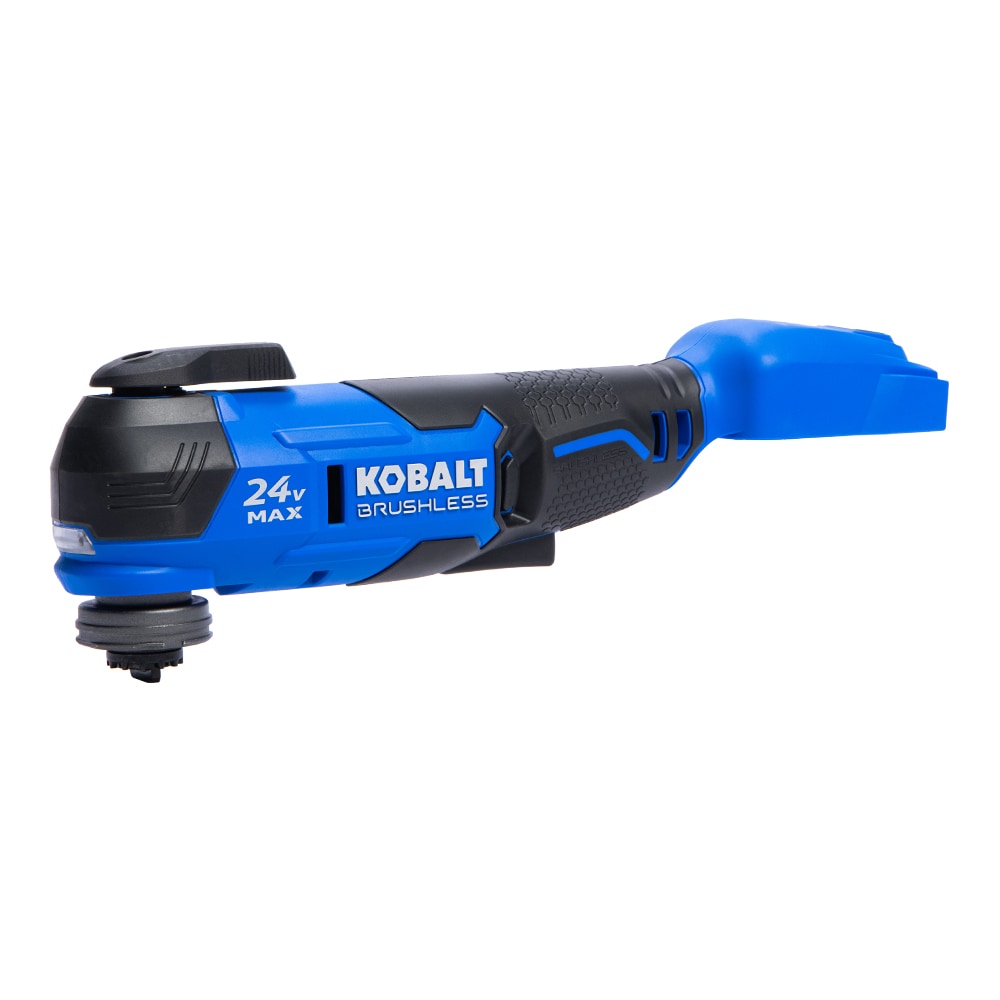 Kobalt 17-Piece Cordless Brushless 24-volt Max Variable Speed Oscillating Multi-Tool Kit with Soft Case