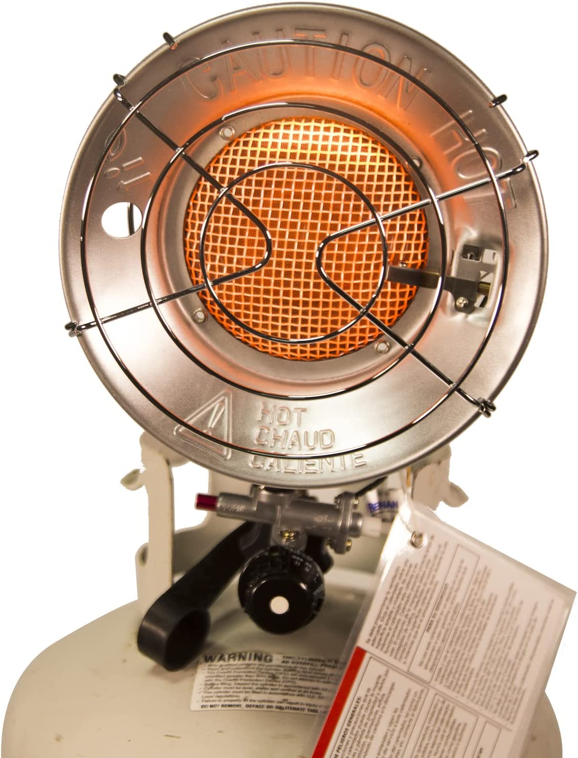 Dura Heat TT-15CSA Space Tank Top Heater. Silver