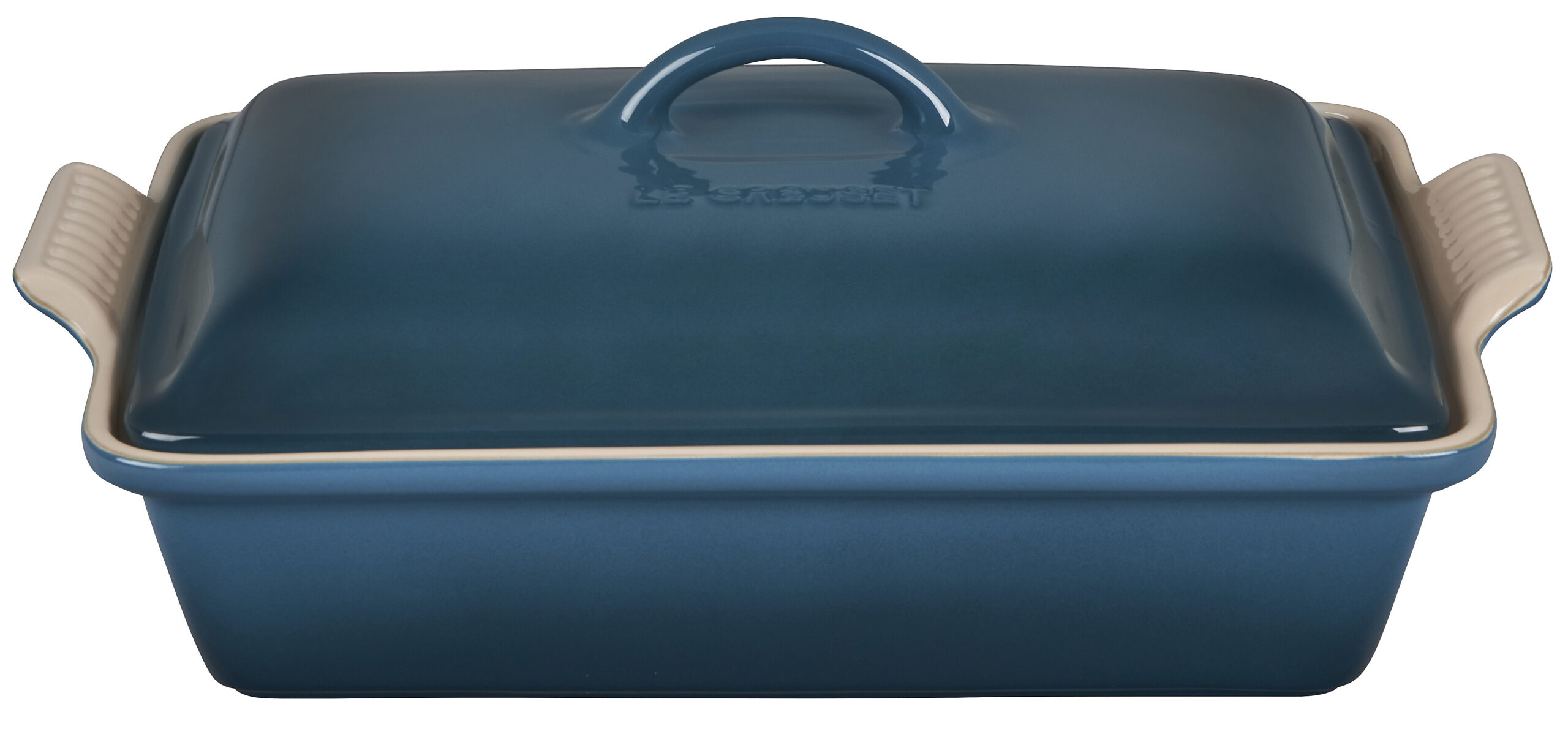 Le Creuset Heritage Stoneware 4 Qt. Rectangular Casserole with Lid