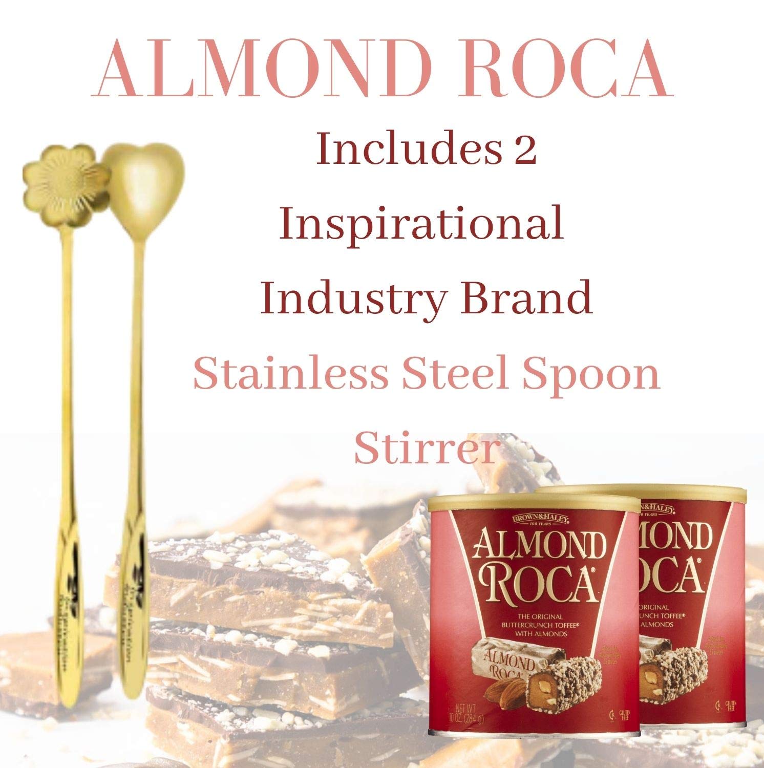 Brown & Haley Almond Roca Chocolate Candy. Set of 2 Packs
