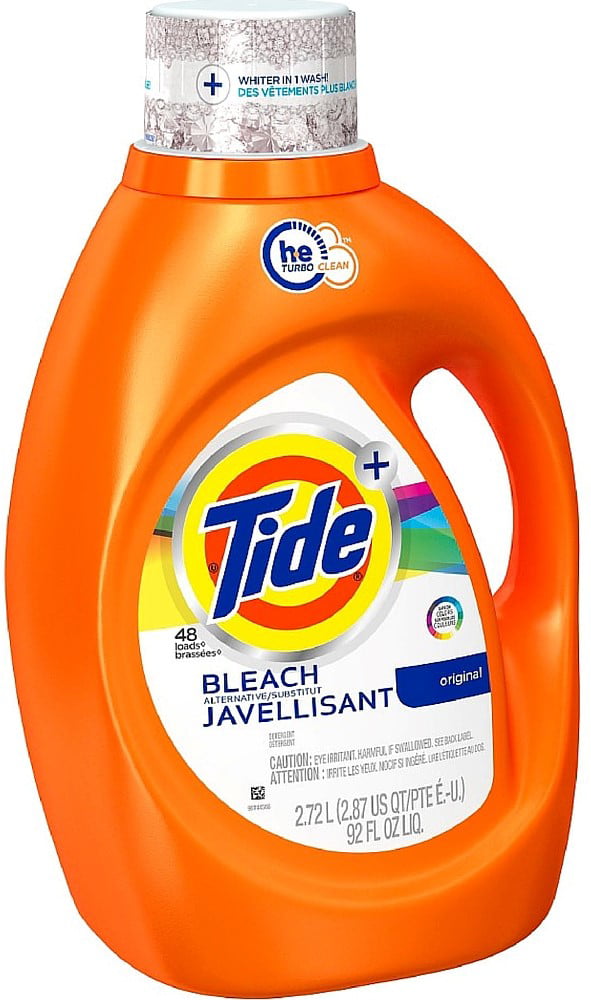 Tide + Bleach Alternative Detergent. Original 92 oz