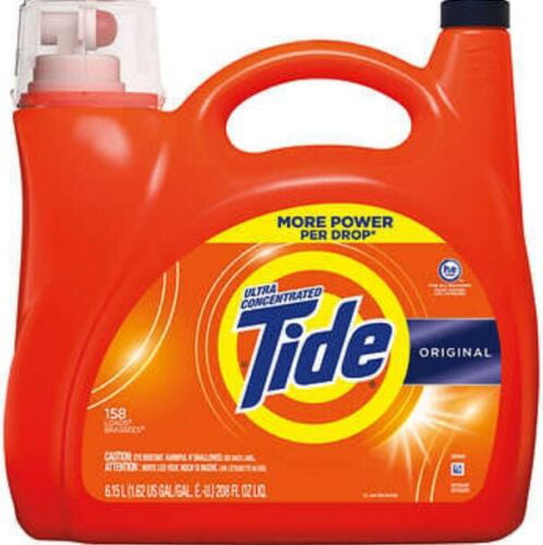 Tide Ultra Concentrated HE Liquid Laundry Detergent. 158 loads. 208 fl oz