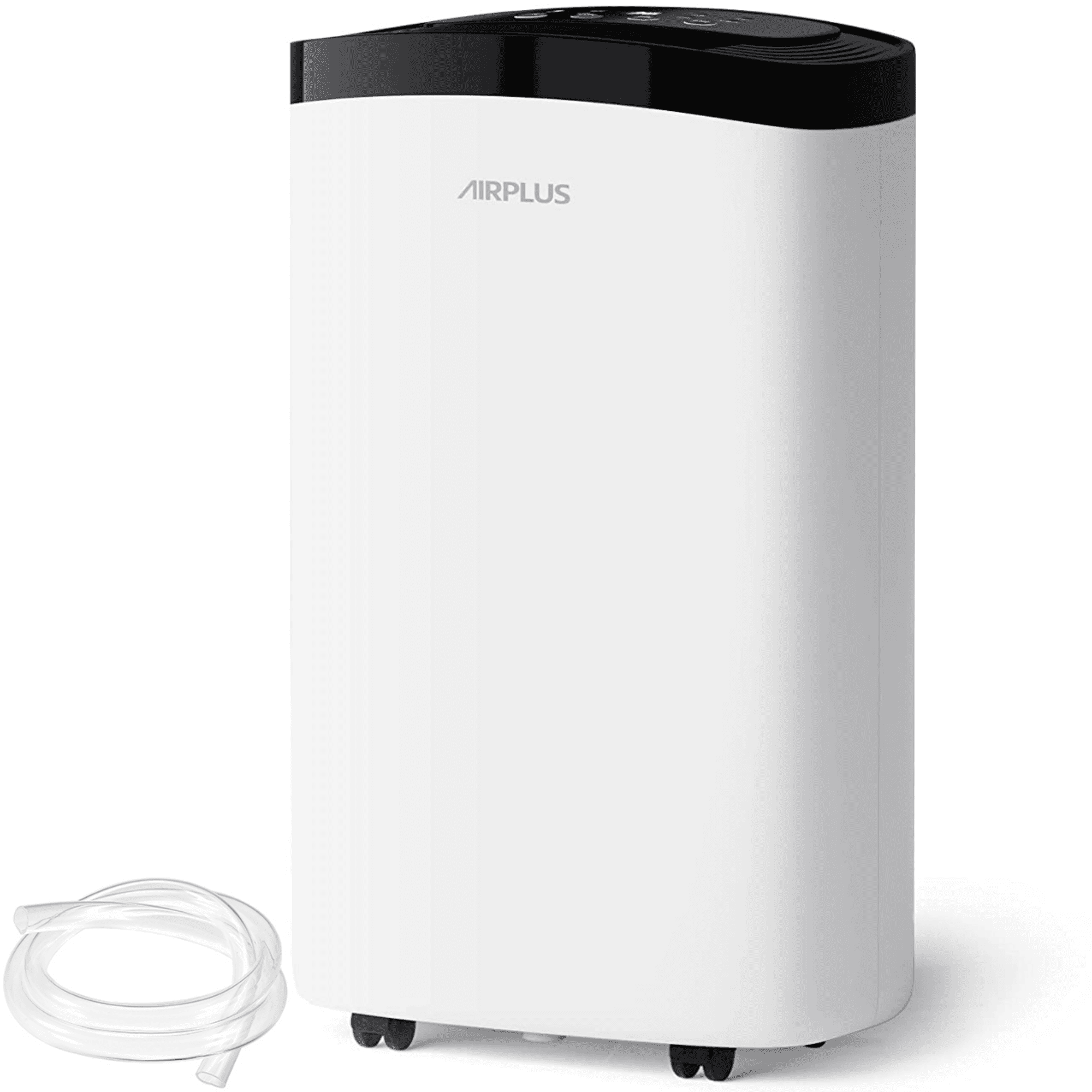 AIRPLUS Dehumidifiers. 30 Pint Dehumidifiers with Drain Hose. 1.500 Sq. ft. Dehumidifier for Home. Rebuilt Dehumidifiers for Basement. AP1907. White