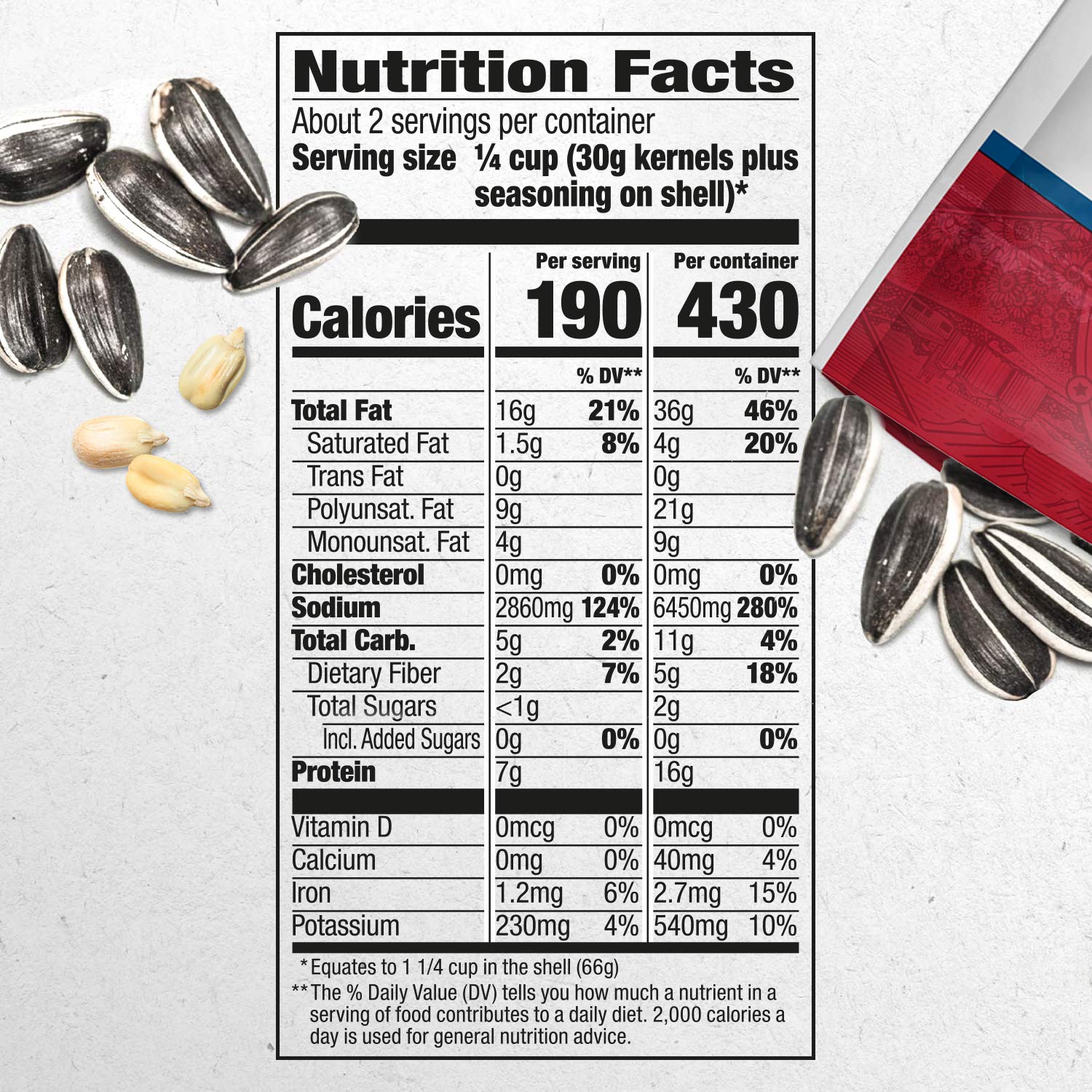 DAVID Roasted and Salted Spicy Queso Jumbo Sunflower Seeds. Keto Friendly. 5.25 Ounce (Pack of 12)