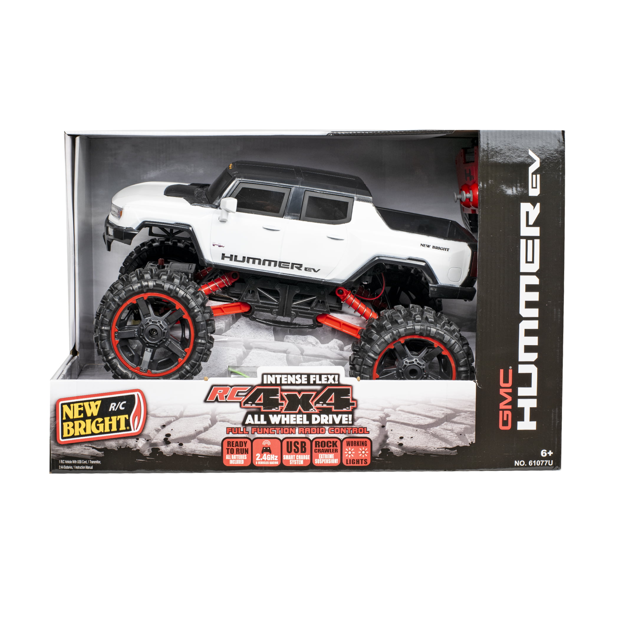 New Bright 1:10 Remote Control 4×4 Hummer - Ages 6 Years and Up. Great Birthday or Holiday Gift Item