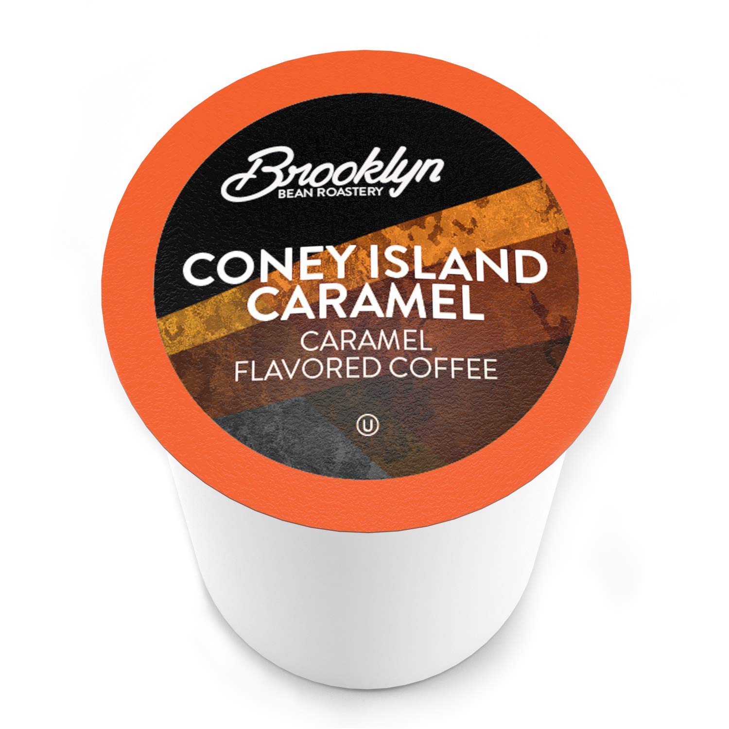 Brooklyn Beans Coney Island Caramel Gourmet Coffee Pods. Compatible with 2.0 Keurig K Cup Brewers. 40 Count