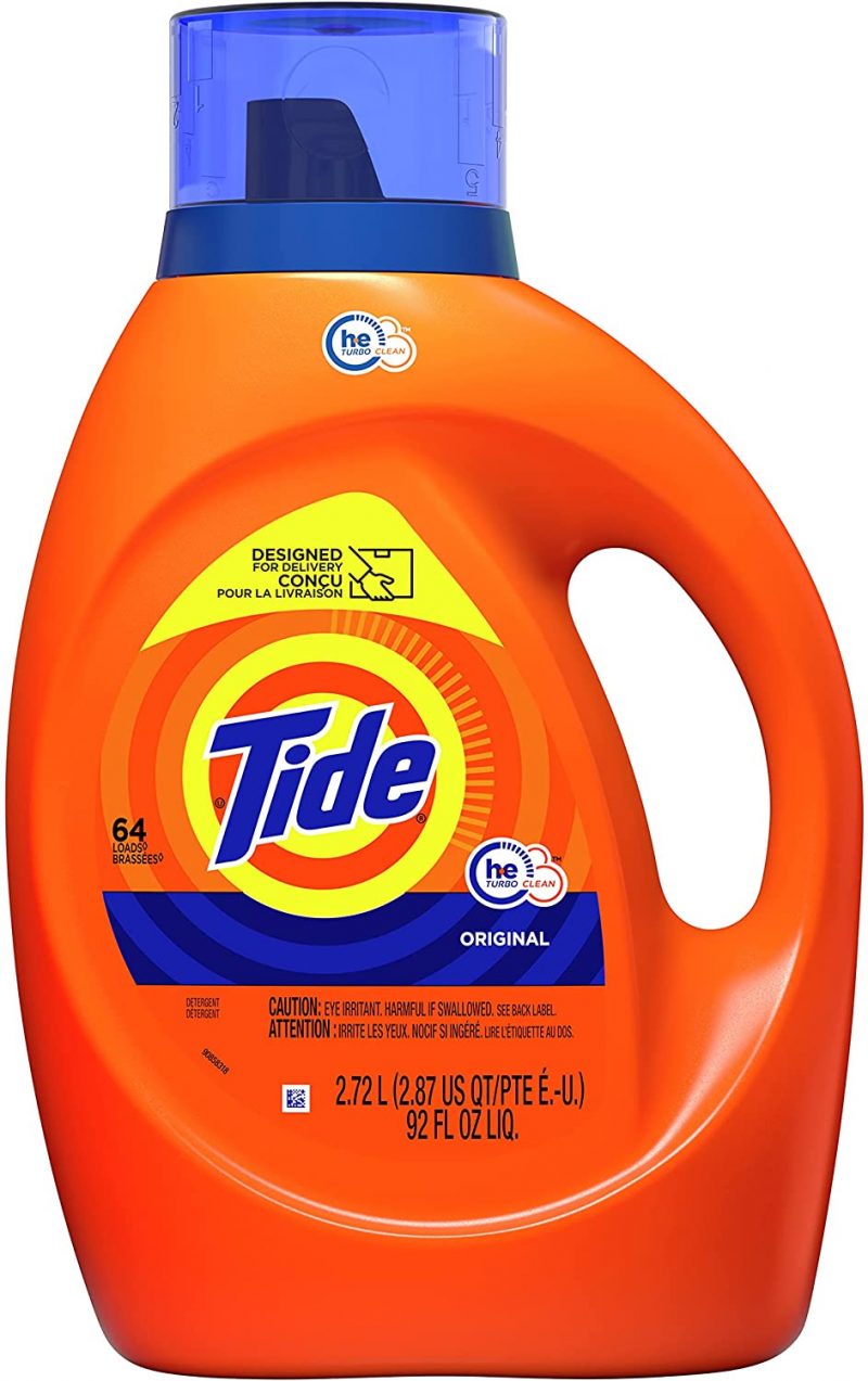 Tide Liquid Laundry Detergent Soap. High Efficiency. Original Scent. 64 Loads