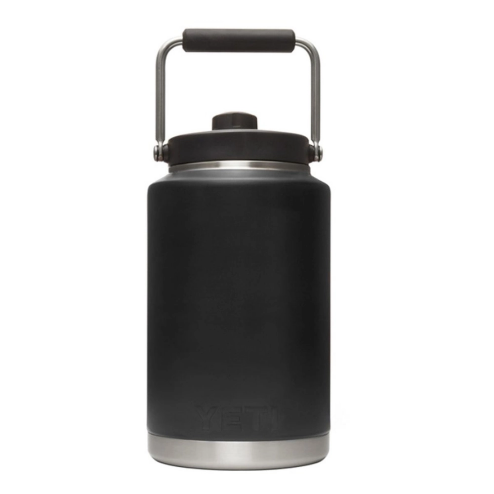 YETI Rambler Gallon Jug. Vacuum Insulated. Stainless Steel with MagCap. Black