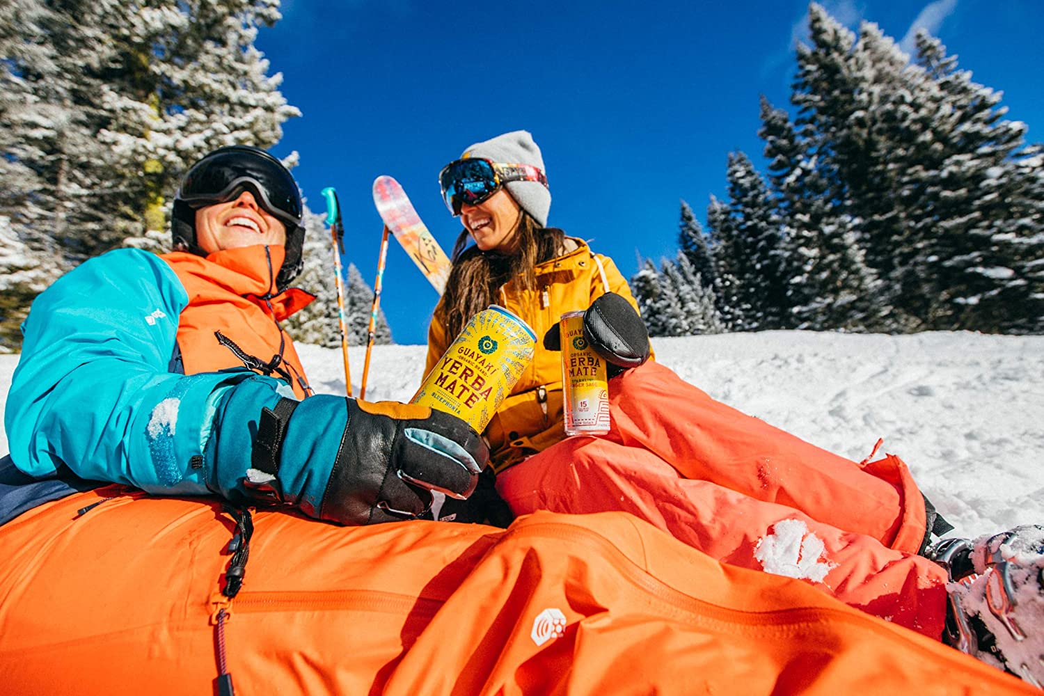 Guayaki Yerba Mate. Bluephoria. Organic Clean Energy Drink. 15.5 Ounce Cans. (Pack of 12)