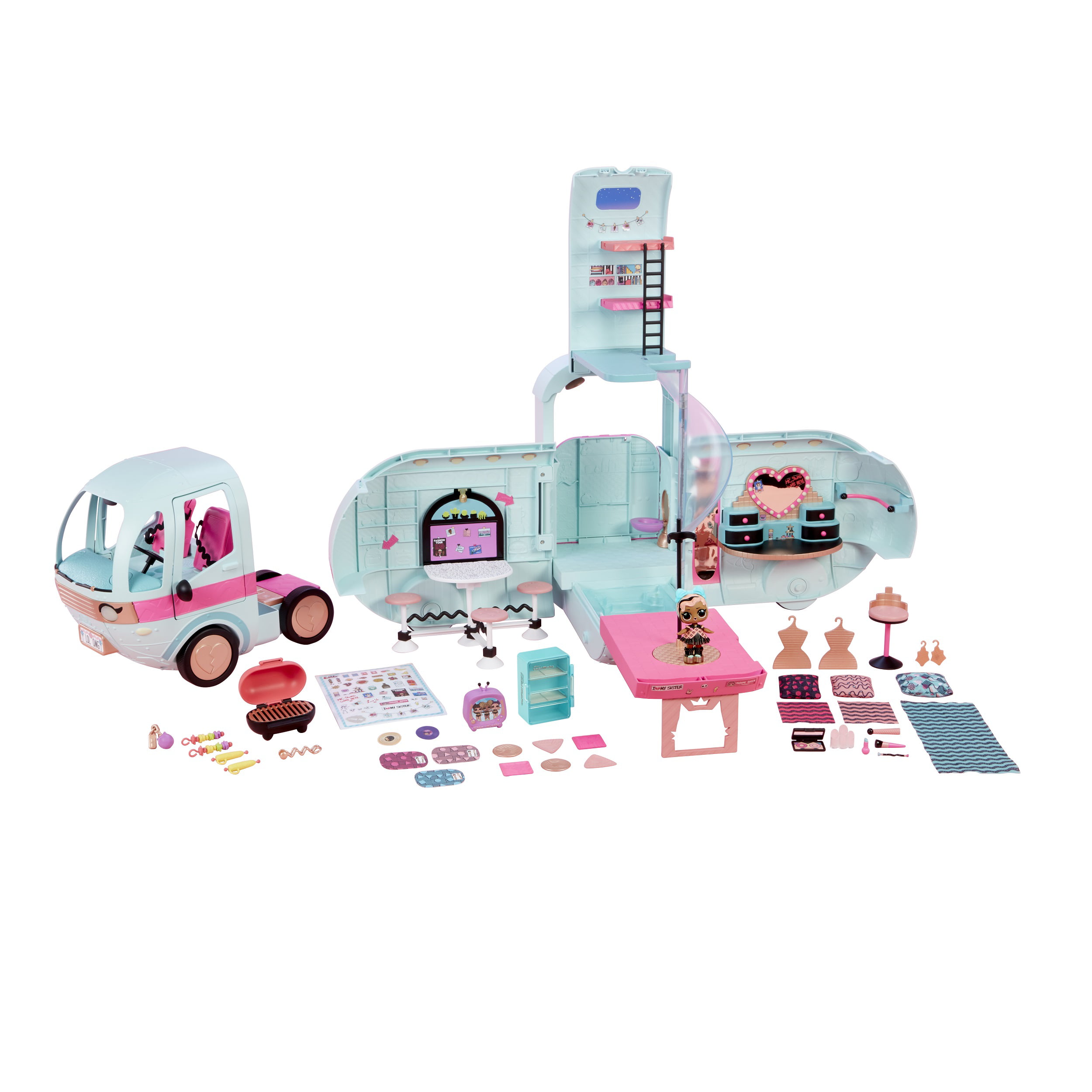 LOL Surprise 2-in-1 Glamper Fashion Camper With 55+ Surprises. Great Gift for Kids Ages 4 5 6+