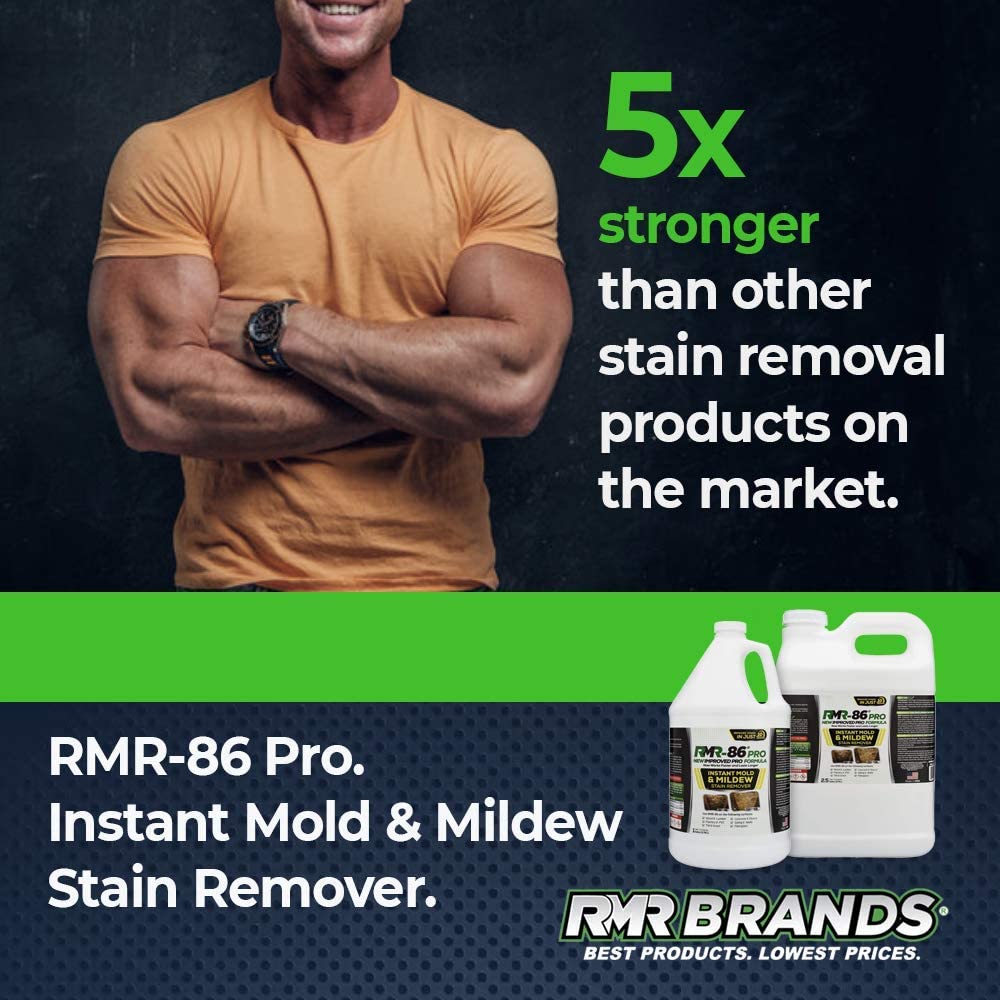RMR-86 Pro Instant Mold Stain & Mildew Stain Remover. 1 Gallon