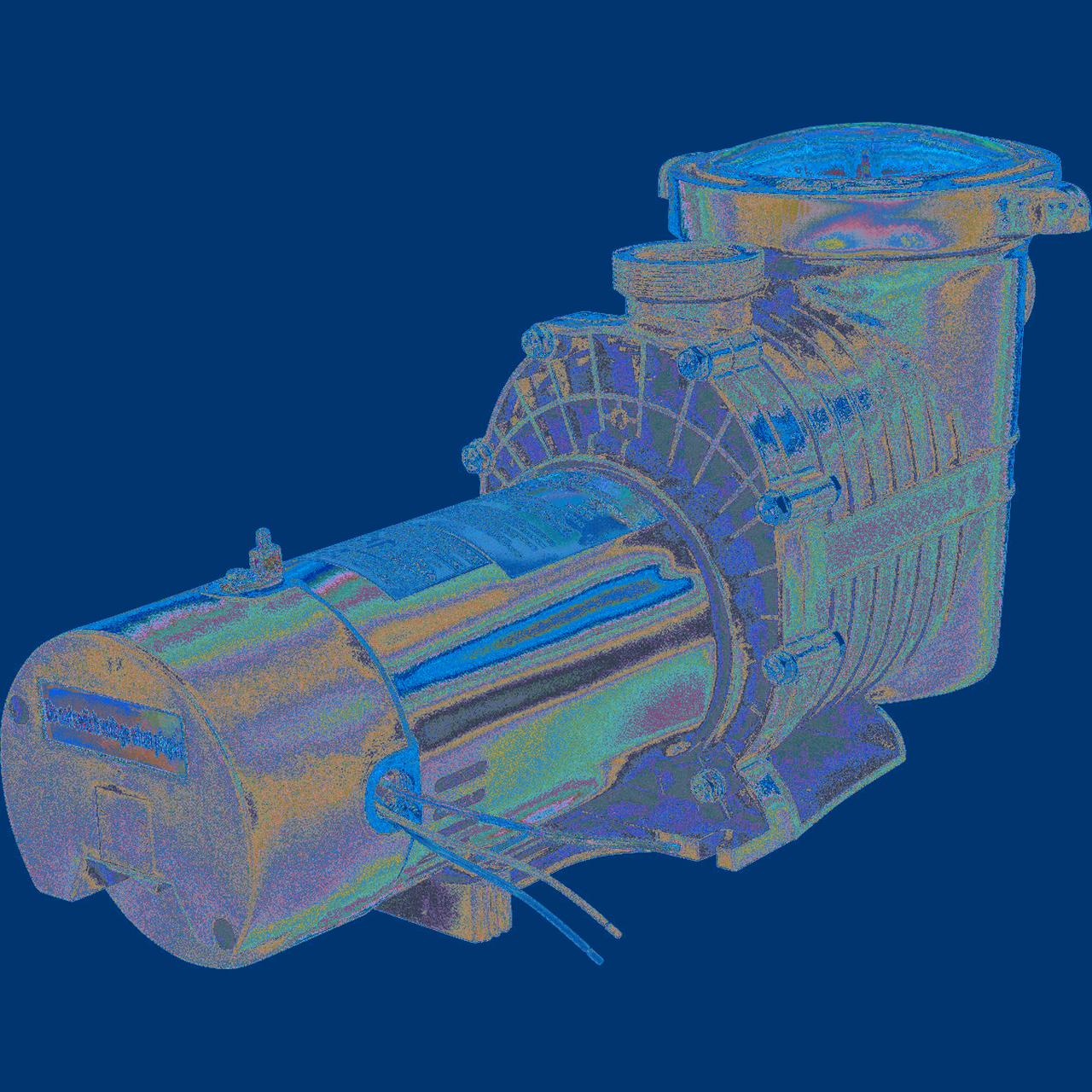 XtremepowerUS 2-Speed Variable 1.5HP Motor Swimming Pool Pump In-Ground Above Ground Pool Strainer Basket