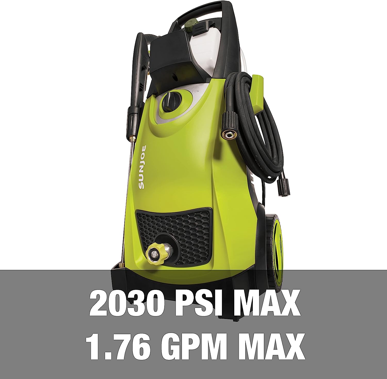Sun Joe SPX3000 14.5-Amp Electric High Pressure Washer. Cleans Cars/Fences/Patios