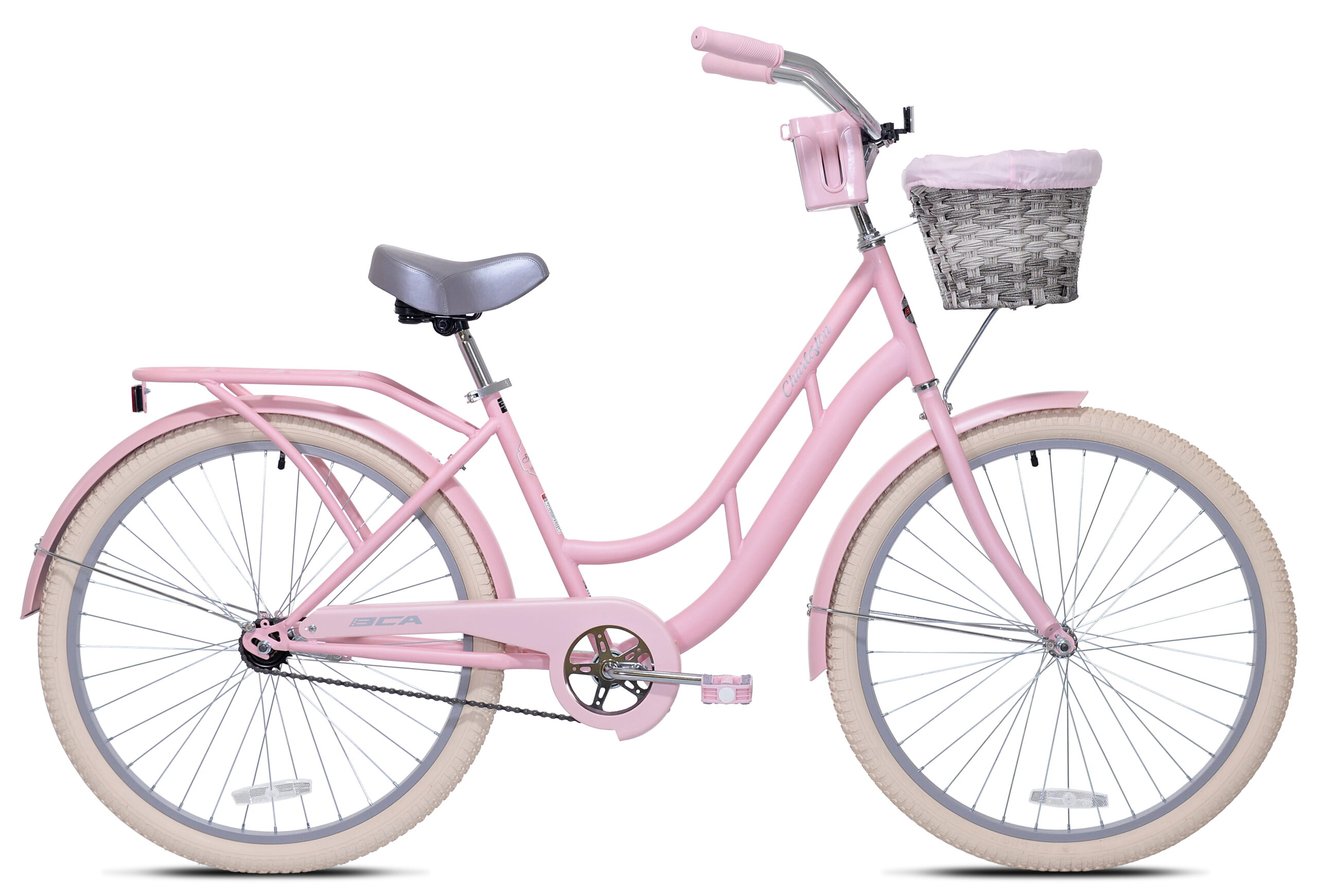 BCA 26 In. Charleston Ladies Cruiser Bike. Pink