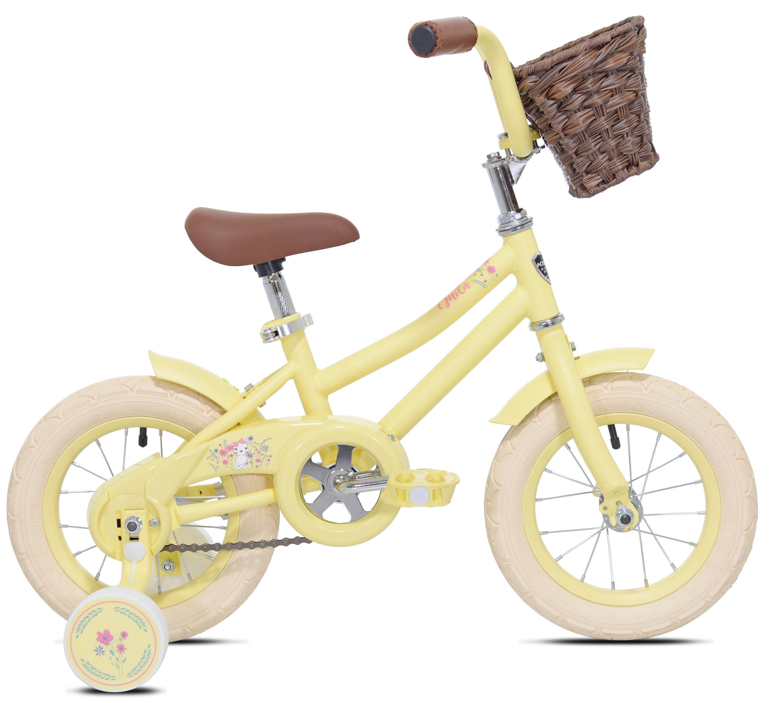 Kent Bicycle 12-inch Girls Mila Bicycle. Yellow