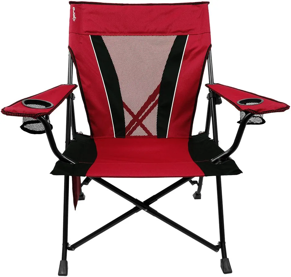 Kijaro XXL Dual Lock Portable Camping Chair - Supports Up To 400lbs - Enjoy the Outdoors in a Versatile Folding Chair. Sports Chair. Outdoor Chair & Lawn Chair (Red Rock Canyon)