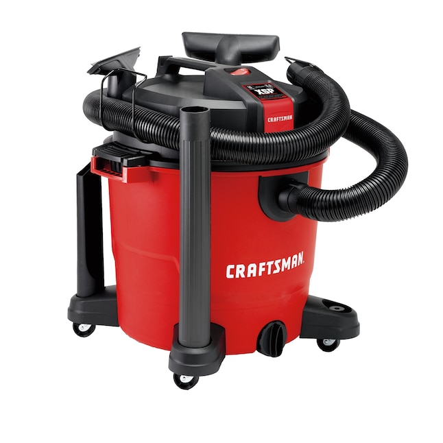 CRAFTSMAN Shop Vacuums CMXEVCVVJH1612A 16-Gallons 6.5-HP Corded Wet/Dry Shop Vacuum with Accessories Included